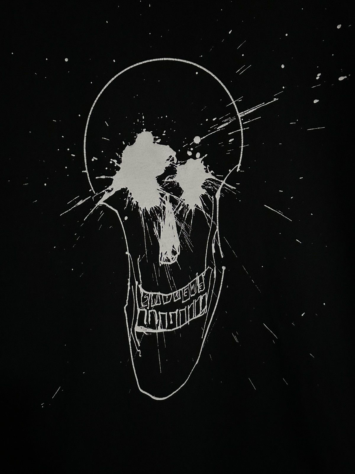Supreme Supreme Ralph Steadman Skull Tee Size US M / EU 48-50 / 2 - 2 Thumbnail