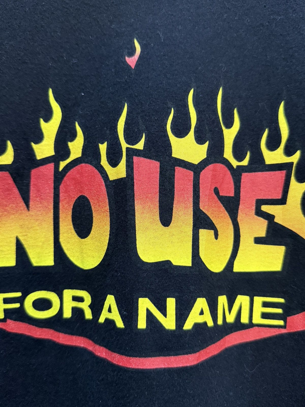 Band Tees No Use For A Nama Flame Promo Tee Size US L / EU 52-54 / 3 - 4 Thumbnail