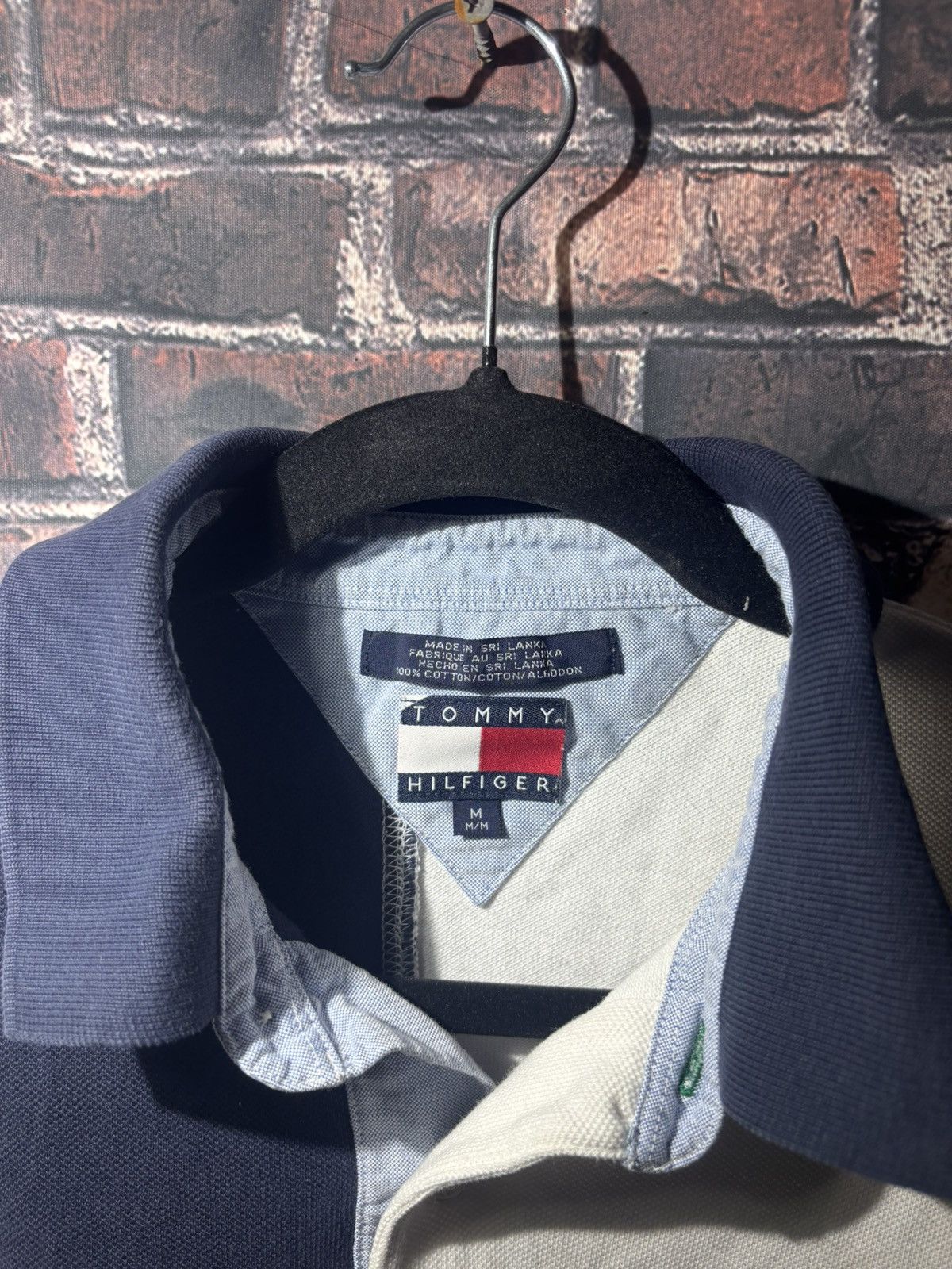 Tommy Hilfiger Tommy Hilfiger Colorblock Polo Shirt Navy Red White Size L Size US M / EU 48-50 / 2 - 3 Thumbnail