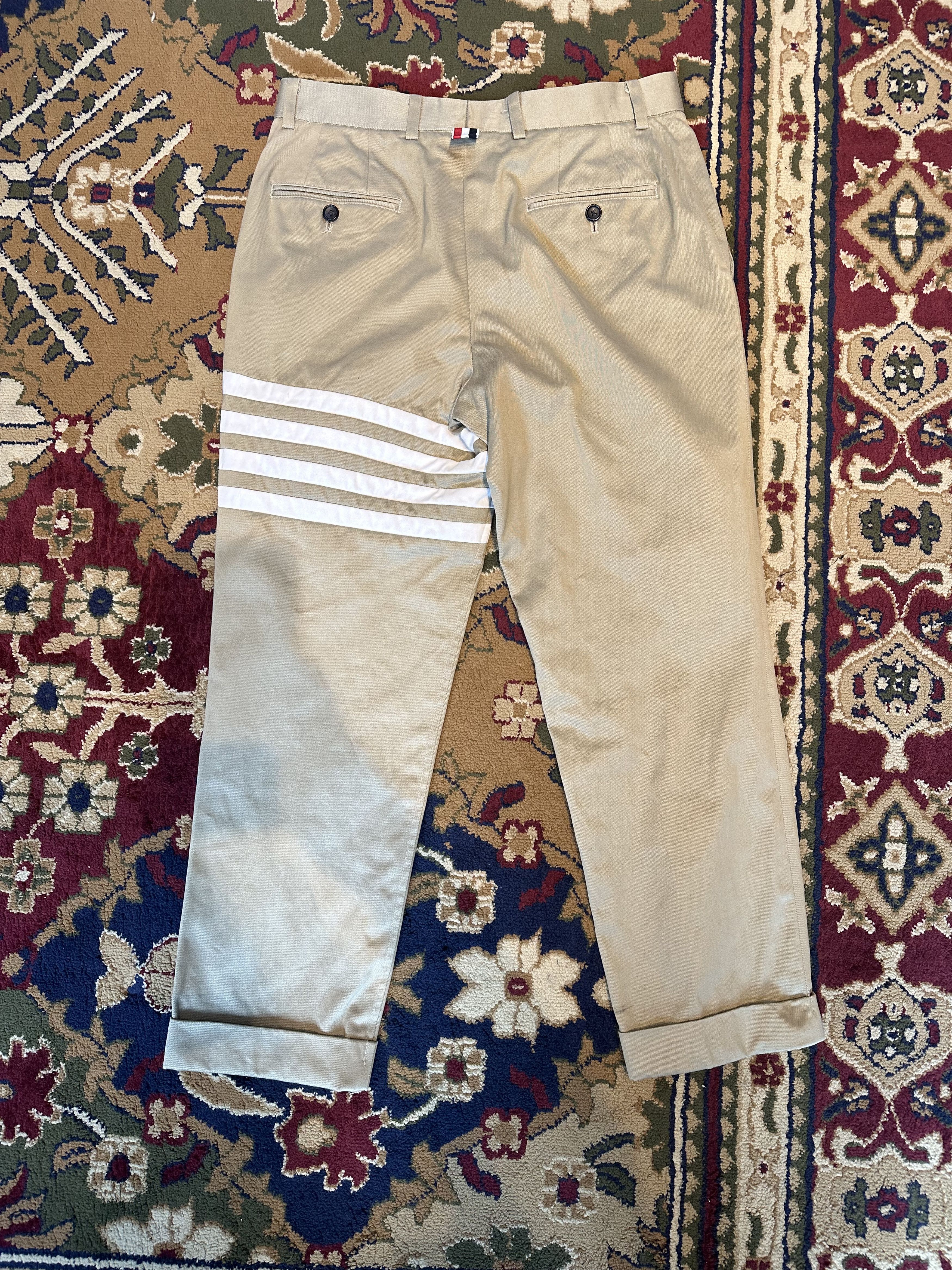 Thom Browne Thom Browne 4 bar Chino trousers Size US 30 / EU 46 - 2 Thumbnail
