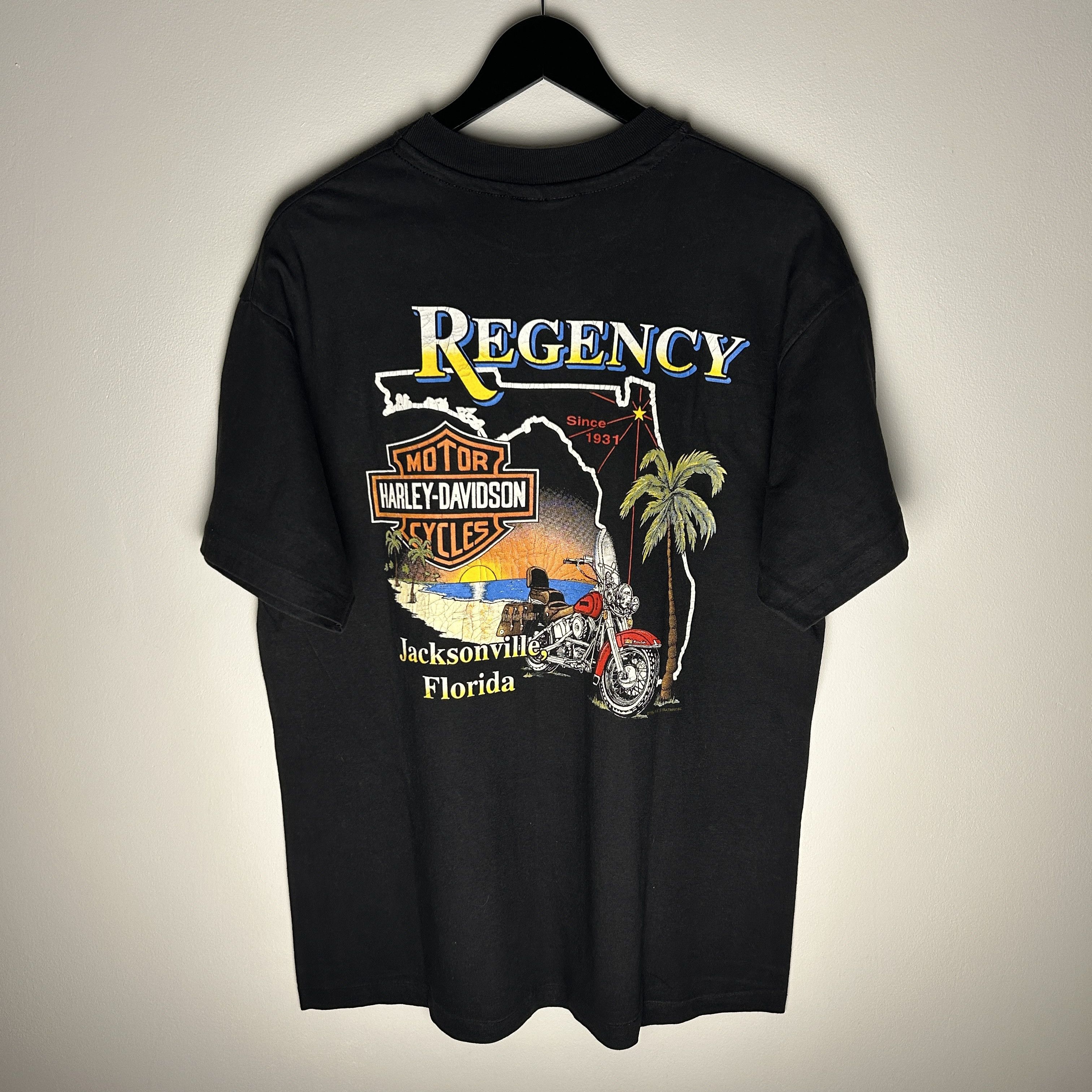 Harley Davidson Harley Davidson Flaming Eagle 1992 T-shirt Size US L / EU 52-54 / 3 - 2 Thumbnail