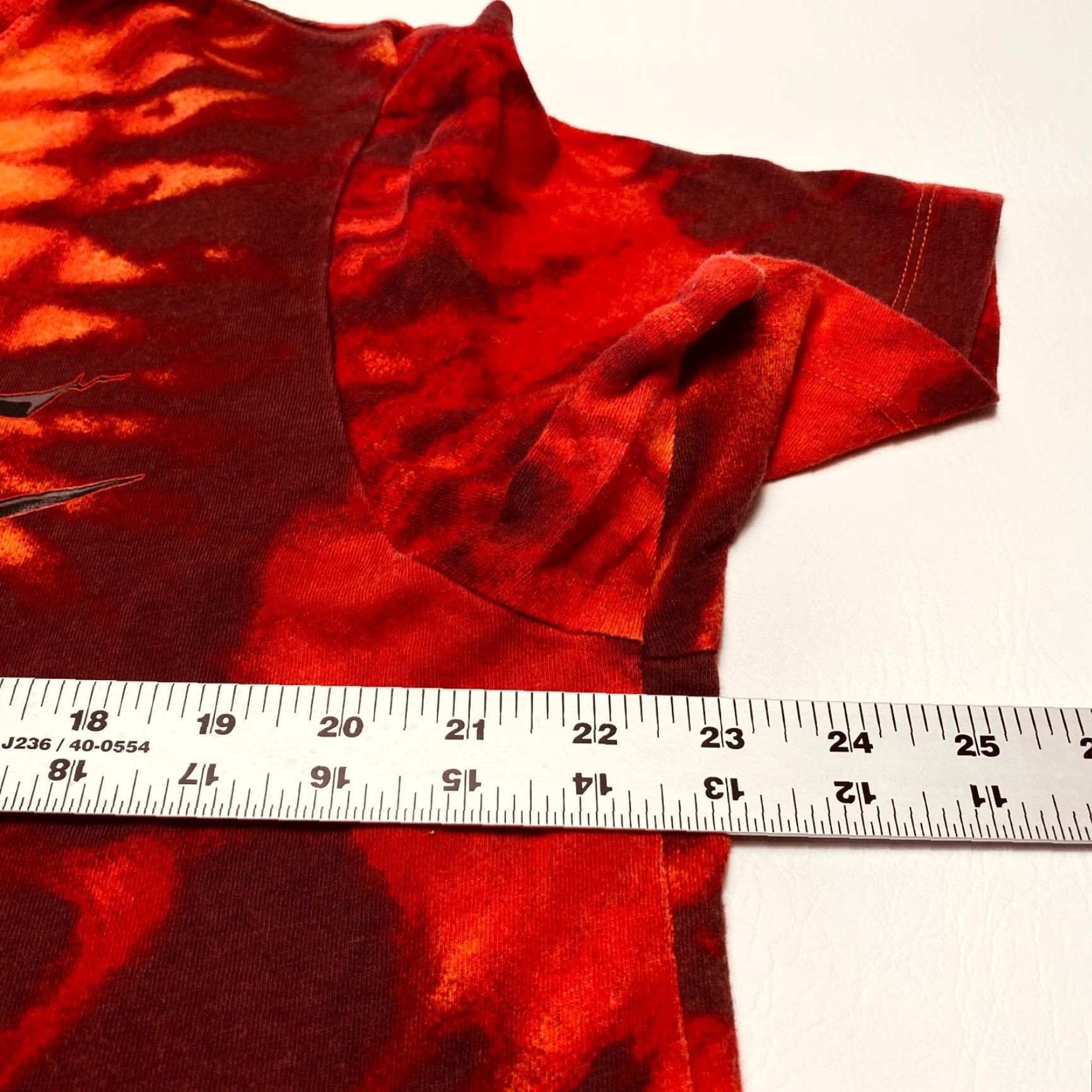 Nike Nike Sportswear Frenzy Shirt Mens XL Red Tie-Dye Skeleton DR9763 891 7595 Size US XL / EU 56 / 4 - 6 Thumbnail