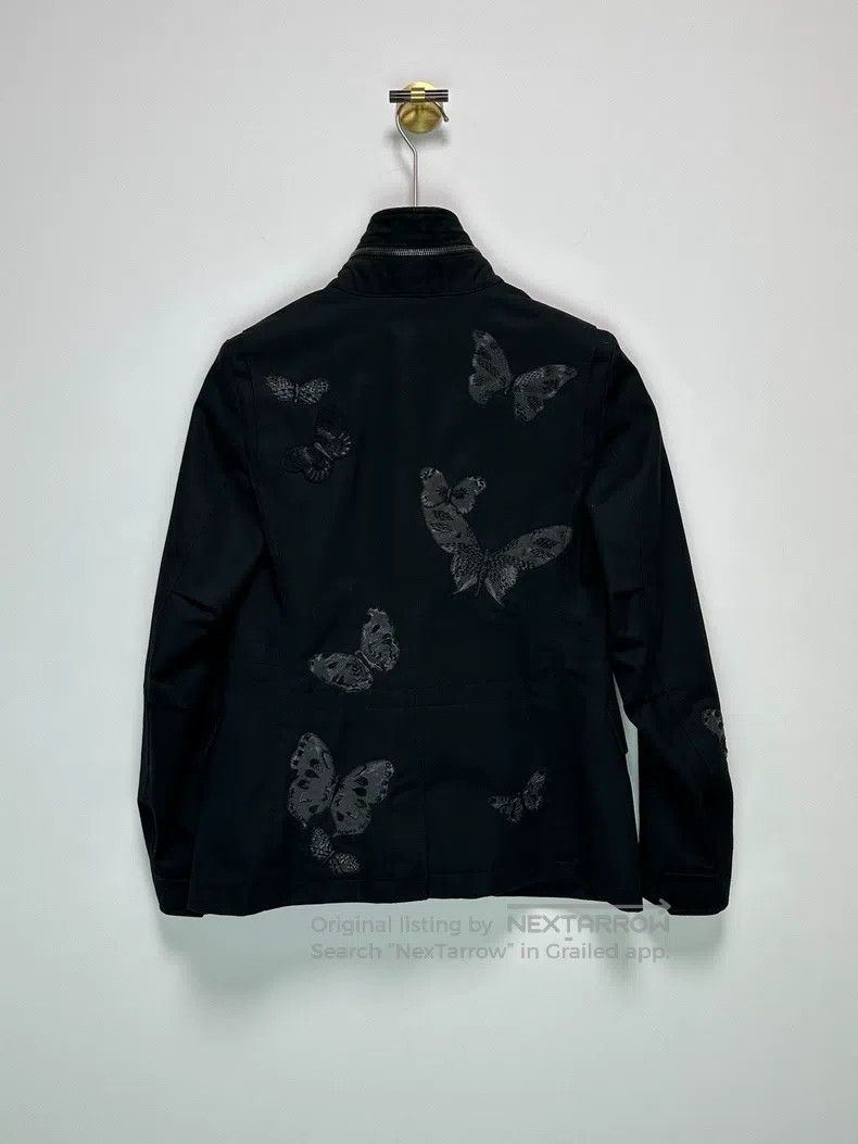 Valentino Valentino Black embroidered butterfly jacket Size US M / EU 48-50 / 2 - 2 Thumbnail