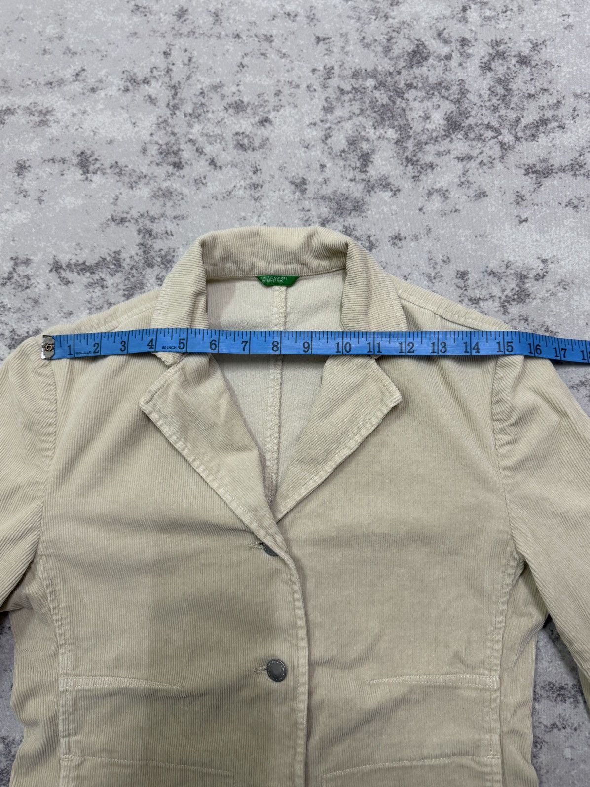 United Colors Of Benetton United colors of benetton coduroy open colar blazer jacket Size XS / US 0-2 / IT 36-38 - 18 Thumbnail