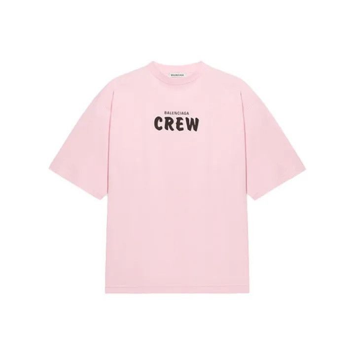 Balenciaga Balenciaga Crew Cotton Short Sleeve T-Shirt 0079-2507 Size XS / US 0-2 / IT 36-38 - 1 Thumbnail