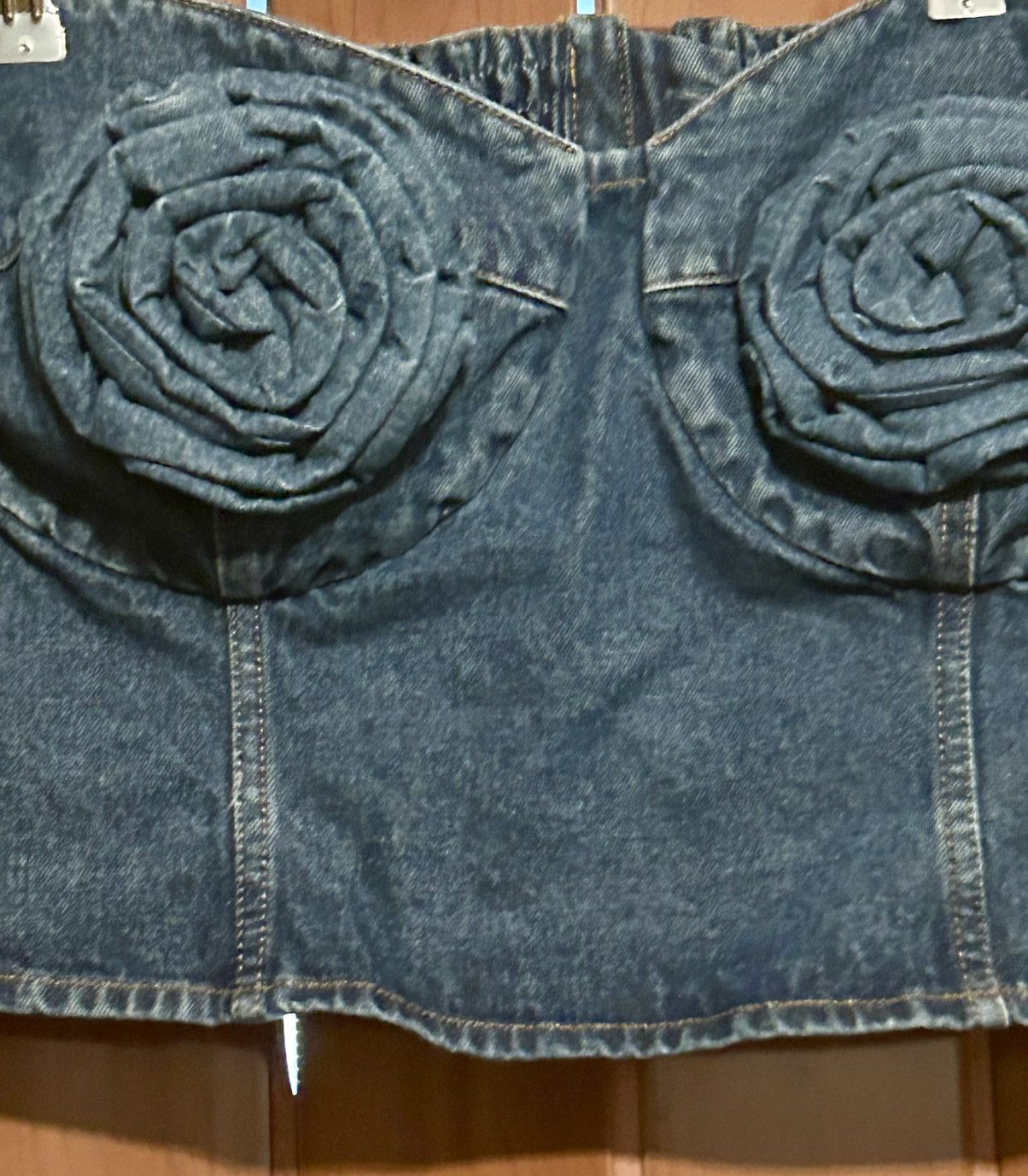 Magda Butrym Magda Butryn H&M bustier rosette top Size XXL / US 16-18 / IT 52-54 - 8 Thumbnail