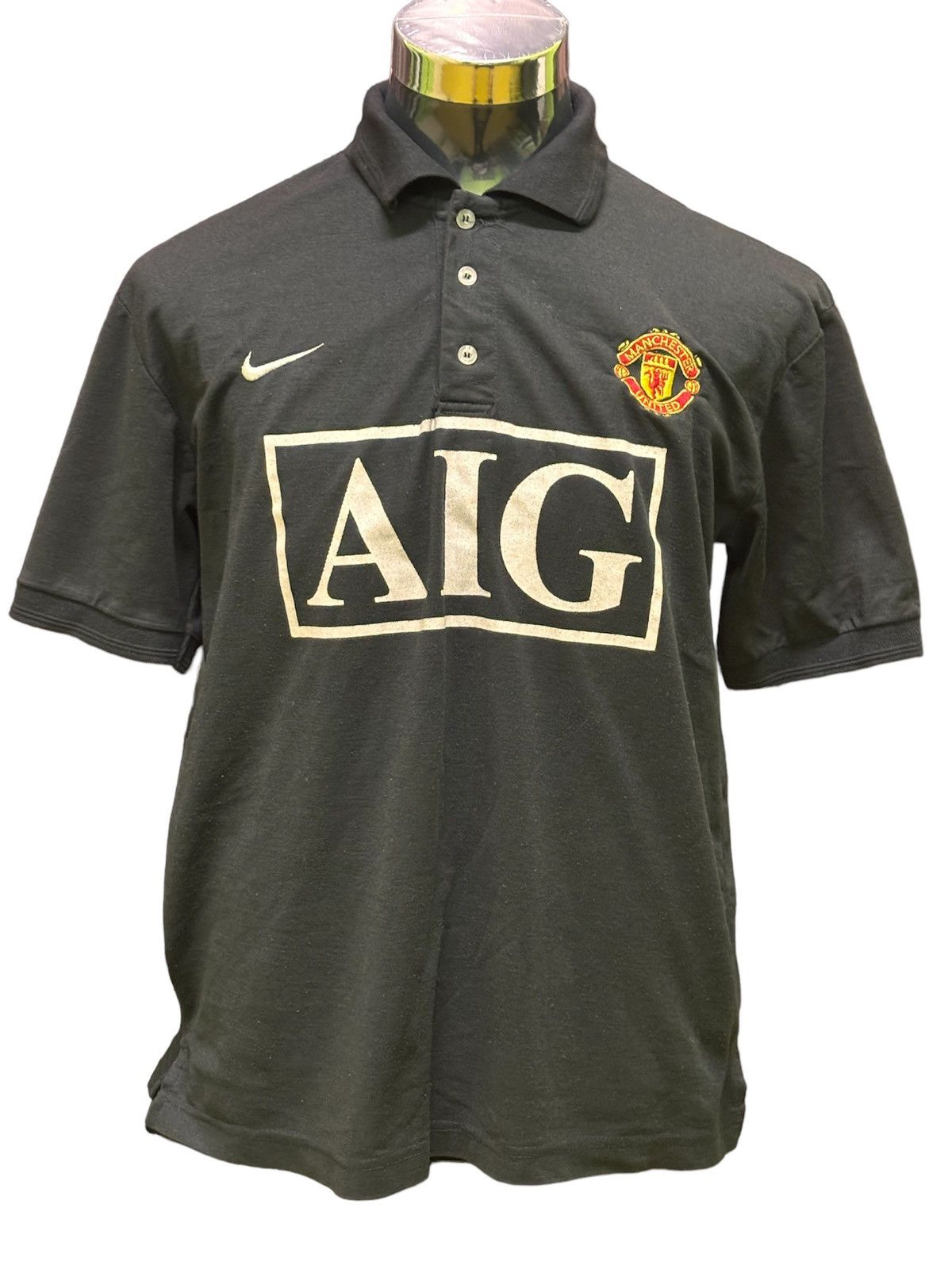 Nike Vintage Manchester United x Nike Polo Shirt Size US XL / EU 56 / 4 - 1 Thumbnail
