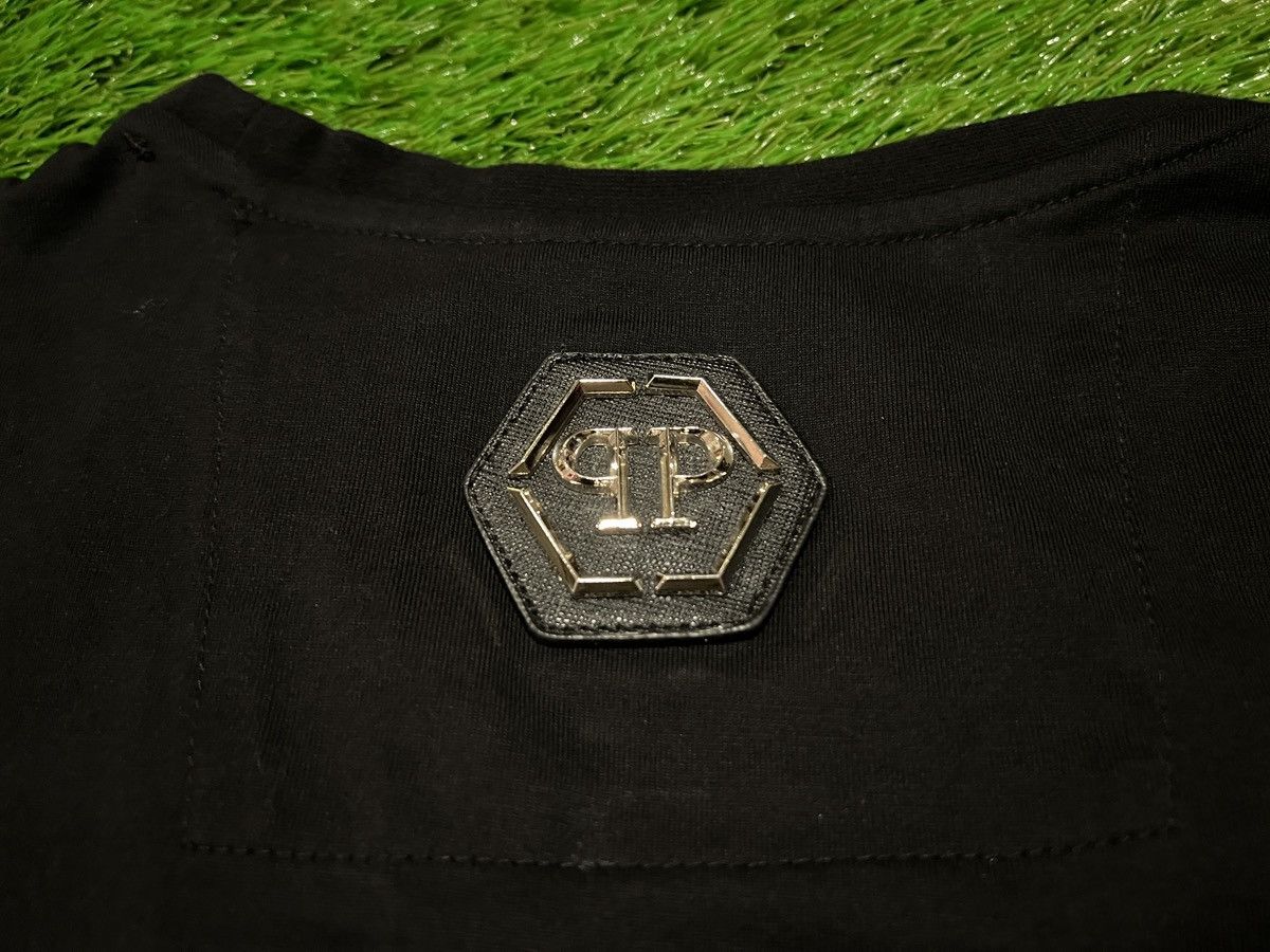 Other PHILIPP PLEIN Platinum Cut - Skulls Spell Out All Over Print Size US L / EU 52-54 / 3 - 7 Thumbnail