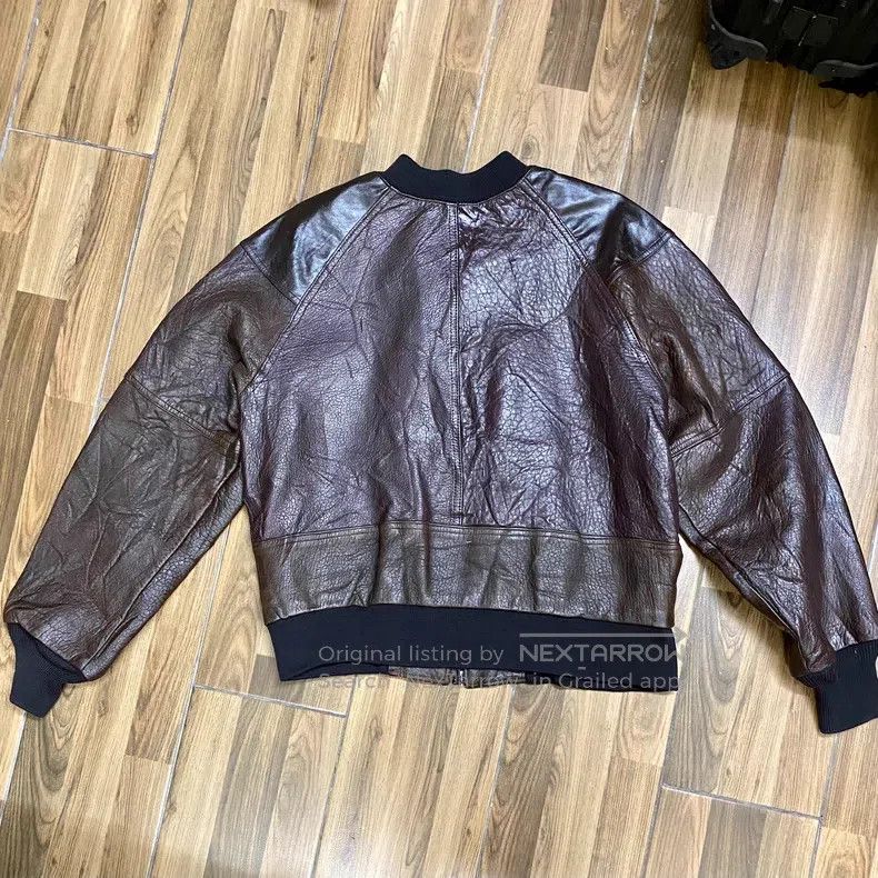 Other Pebbled cowhide motorcycle outdoor jacket Size US L / EU 52-54 / 3 - 2 Thumbnail