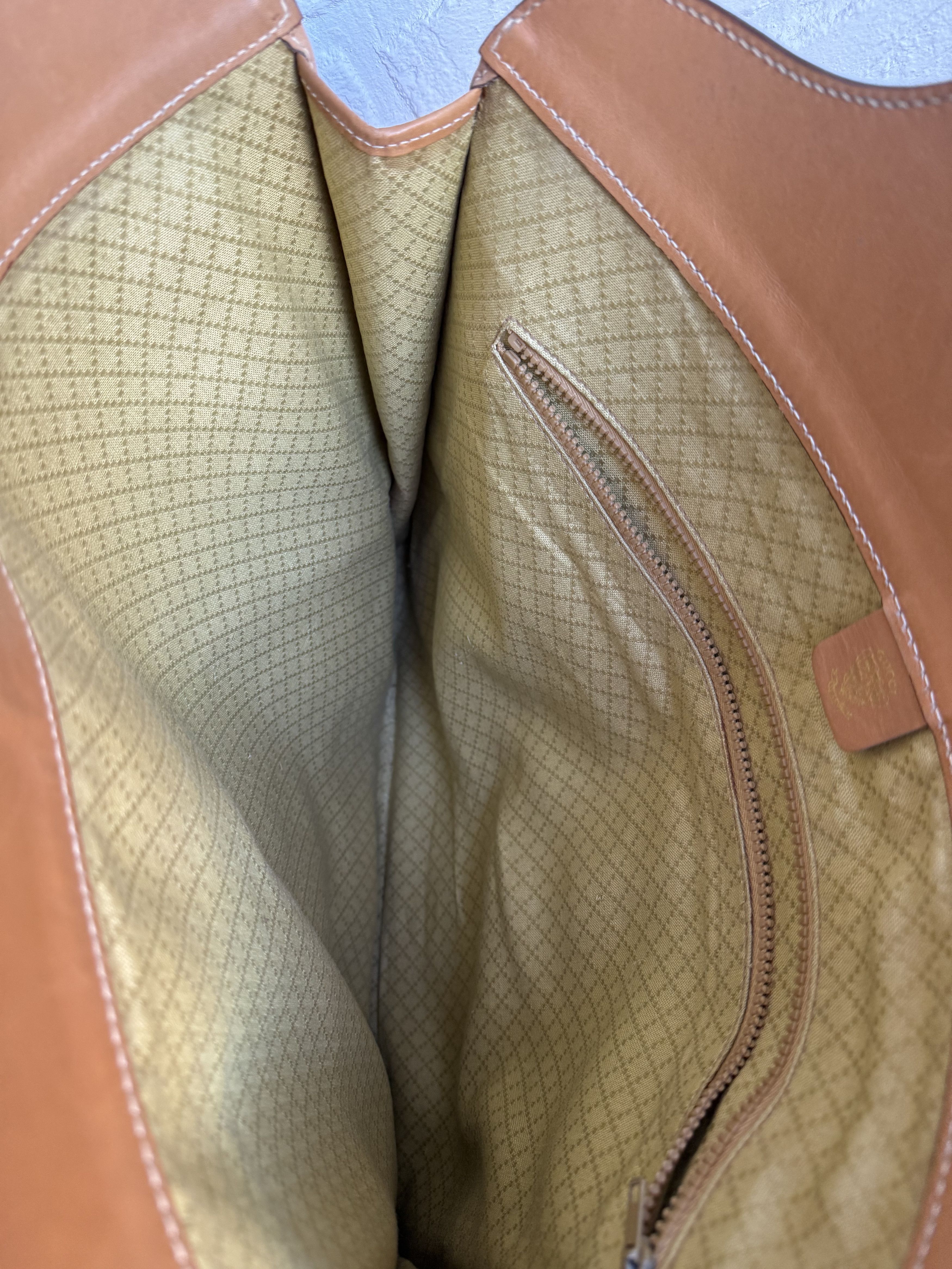 Gucci Vintage 80s Gucci monogram tote bag canvas GG logo Size ONE SIZE - 12 Thumbnail