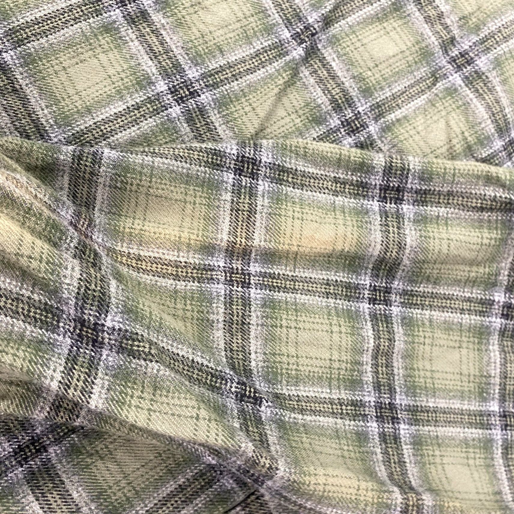 Carhartt Carhartt Shirt Mens Large Green Plaid Flannel Button-Up Long Sleeve S138LDN Size US L / EU 52-54 / 3 - 7 Thumbnail