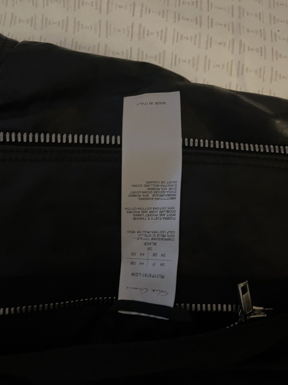 Rick Owens Rick Owens Calfskin Asymmetrical Down vest Size US XL / EU 56 / 4 - 3 Thumbnail