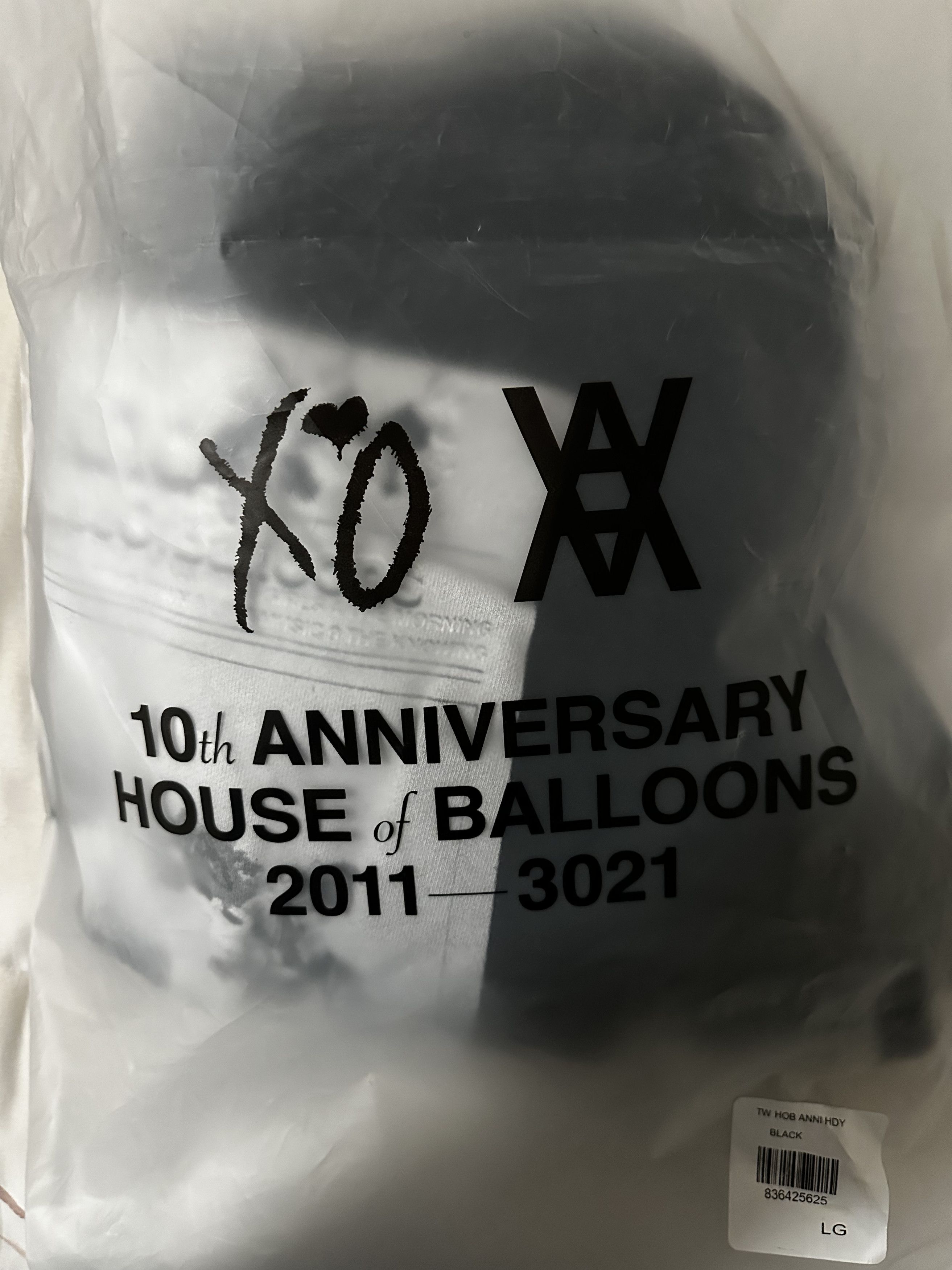 XO DANIEL ARSHAM X THE WEEKND HOUSE OF BALLOONS HOODIE Size US L / EU 52-54 / 3 - 1 Thumbnail