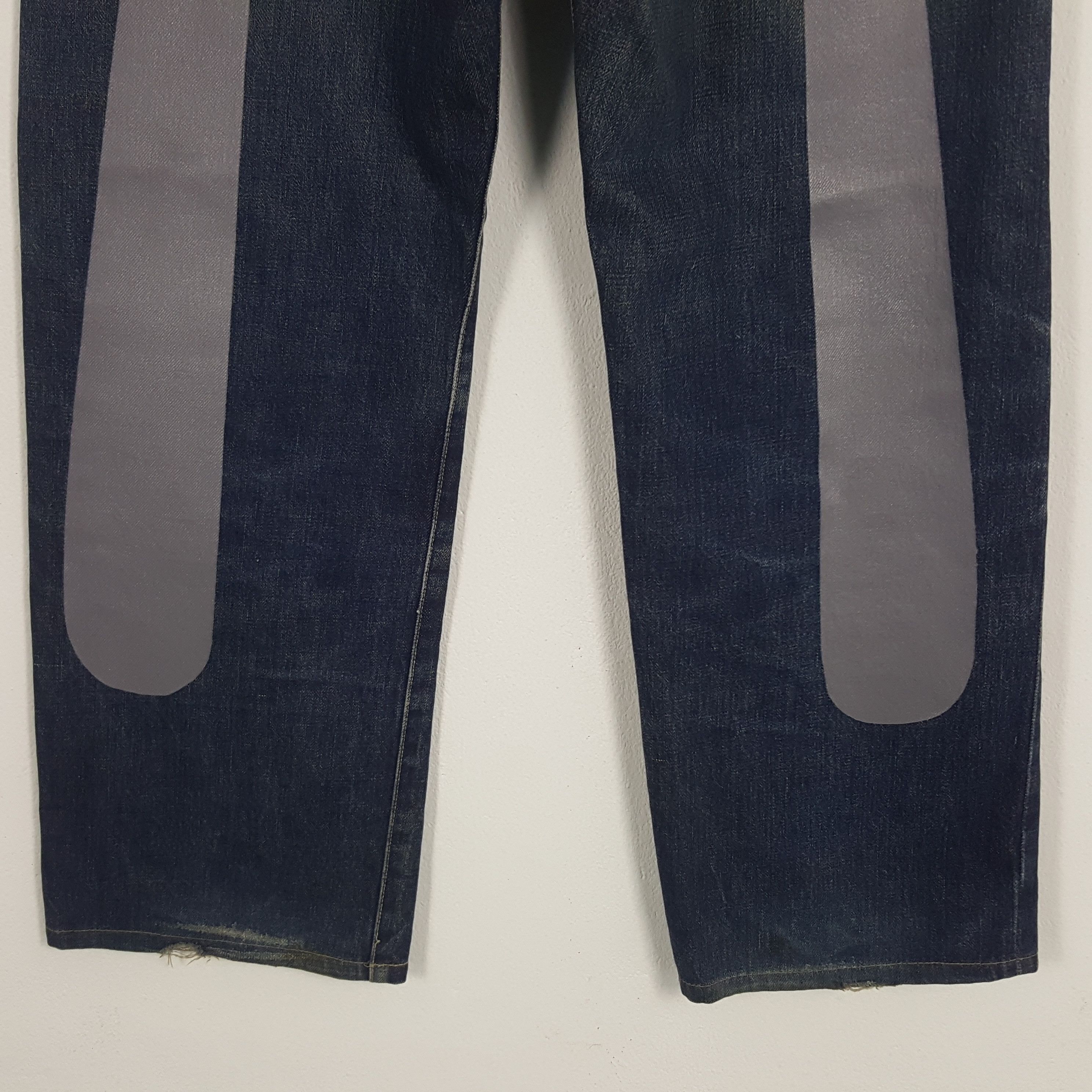 Japanese Brand × Vintage Vintage Evisu Japanese Brand Daicock Custom Art Denim Jeans Size US 33 - 3 Thumbnail