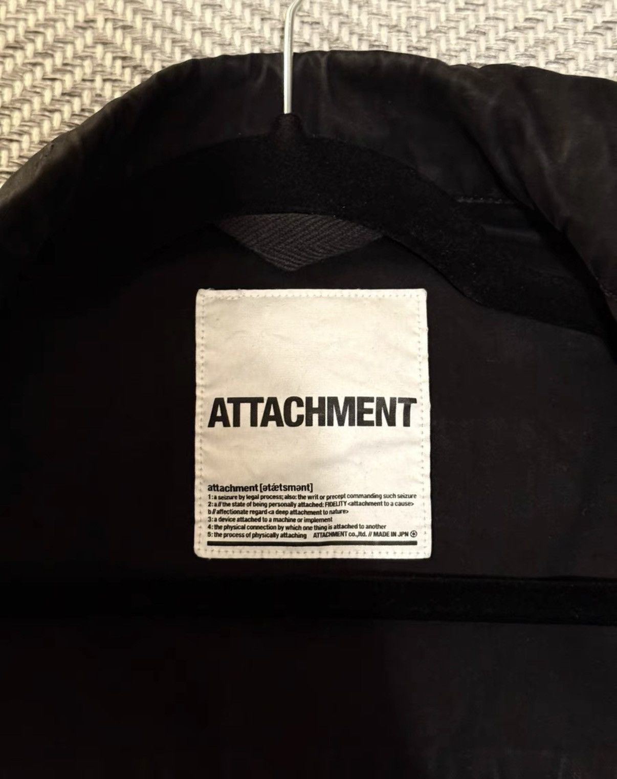 Attachment Attachment Waxed Coating Trench Coat K24 Size US L / EU 52-54 / 3 - 7 Thumbnail