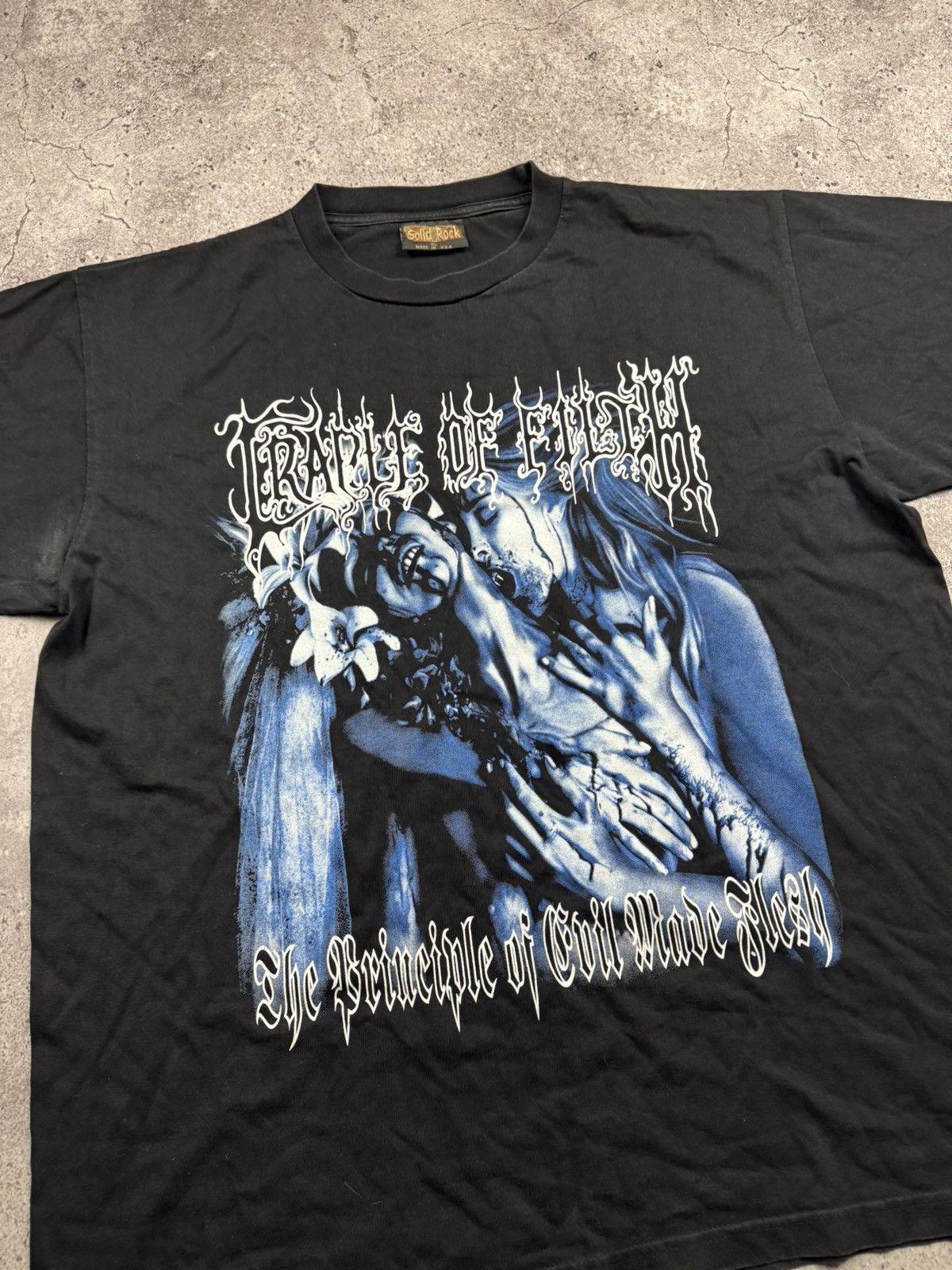 Band Tees Vintage Cradle of Filth Principles of Evil Made Flesh band Size US XL / EU 56 / 4 - 2 Thumbnail