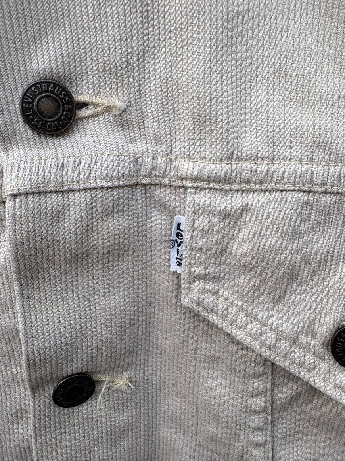 Levi's Vintage 90s Levi’s Japan Trucker Jacket Size US S / EU 44-46 / 1 - 4 Thumbnail