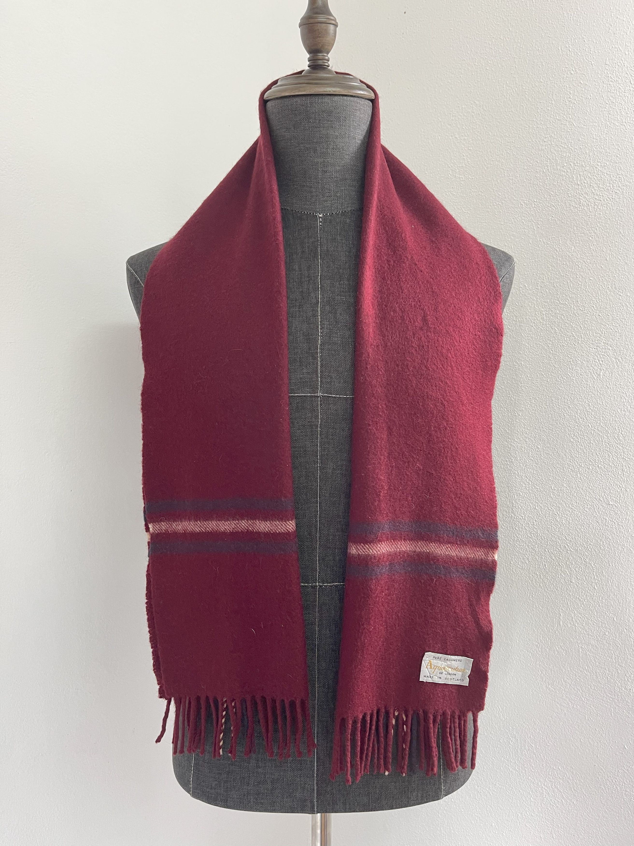 Aquascutum Aquascutum Scarf / Muffler - 6030 Size ONE SIZE - 3 Thumbnail