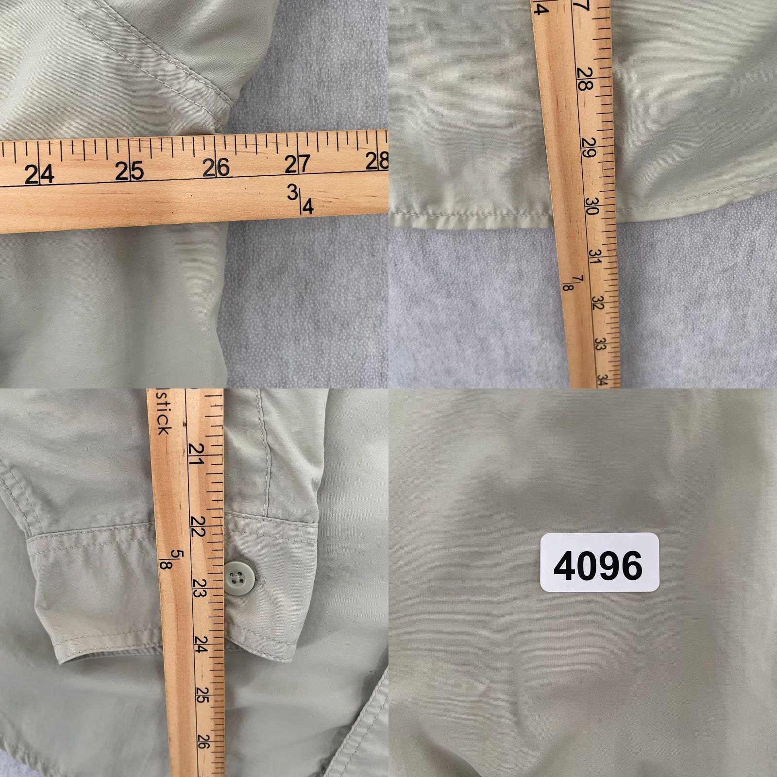 Vintage Vintage Cabela's Long Sleeve Button-Up Shirt Men XL Beige Nylon Casual Outdoor Fish Guidewear Size US XL / EU 56 / 4 - 8 Thumbnail