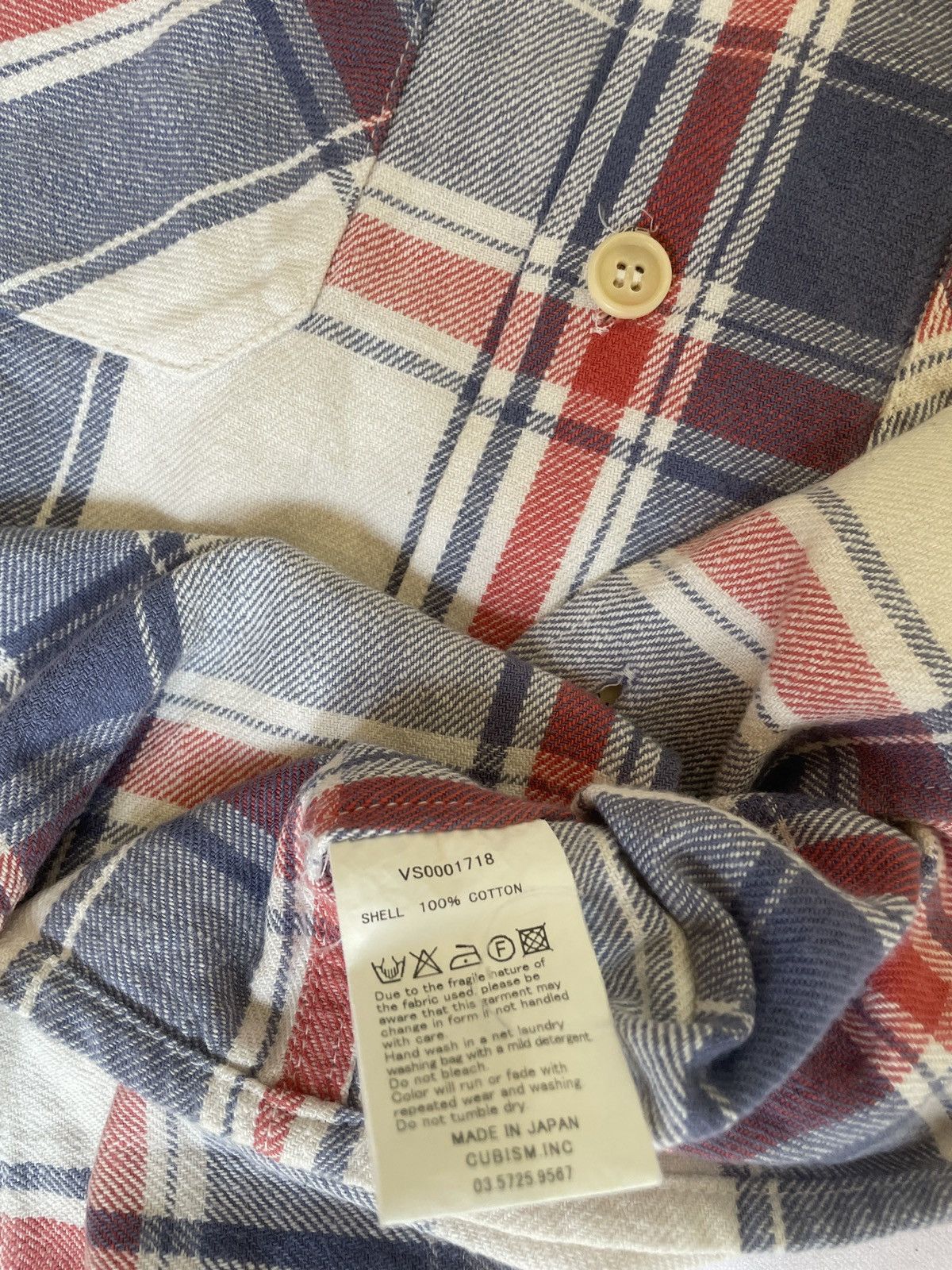 Visvim Visvim Plaid Print Short Sleeve Western Shirt Size US M / EU 48-50 / 2 - 6 Thumbnail