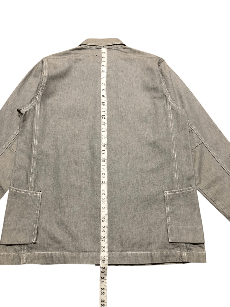 Breath & Stone Japanesse Brand Breath Denim Chore Jacket grey Nice Design Size US M / EU 48-50 / 2 - 14 Thumbnail