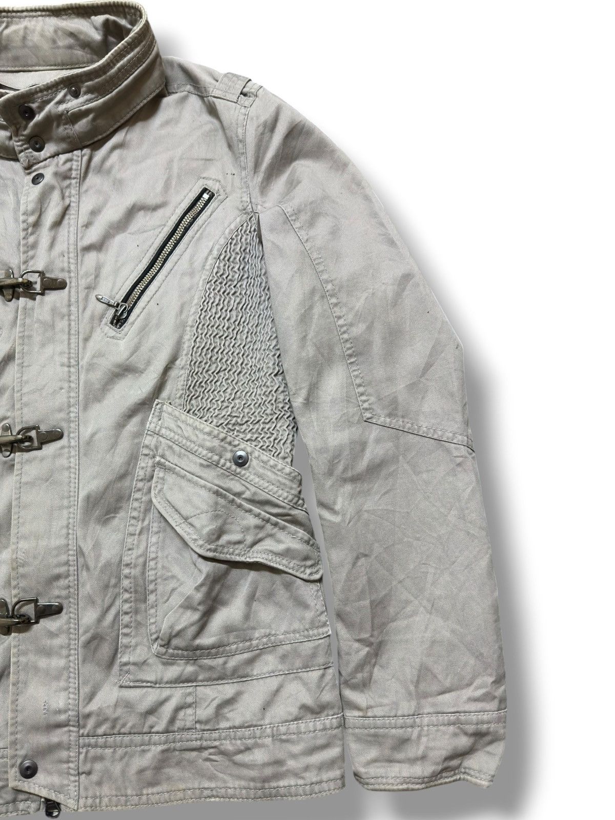 Nicole Club Vintage Nicole Club For Men Tactical Punk Clasp Jacket Size US S / EU 44-46 / 1 - 3 Thumbnail