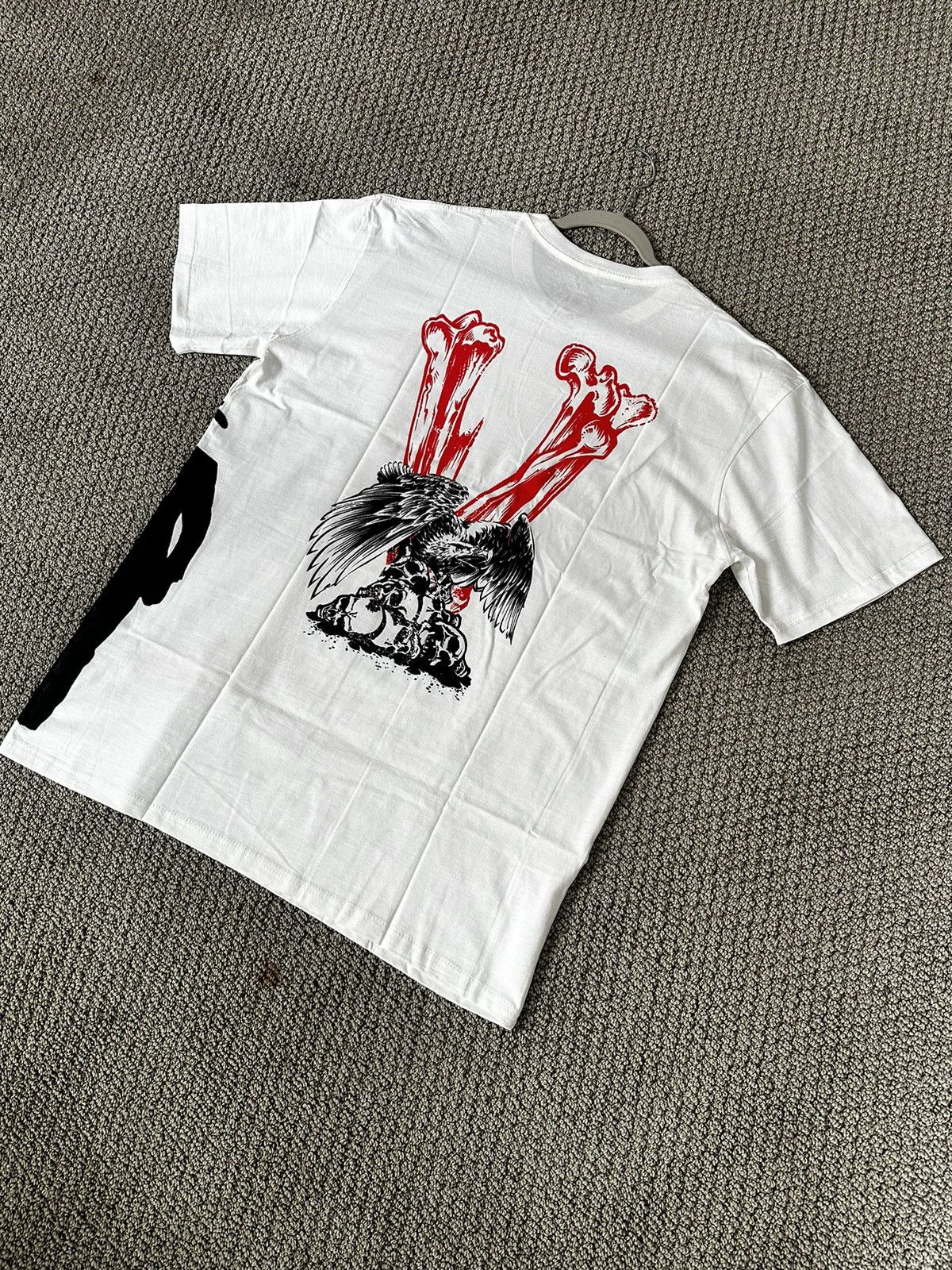 Vlone Kodak black X vlone vulture tee Size US XL / EU 56 / 4 - 2 Thumbnail