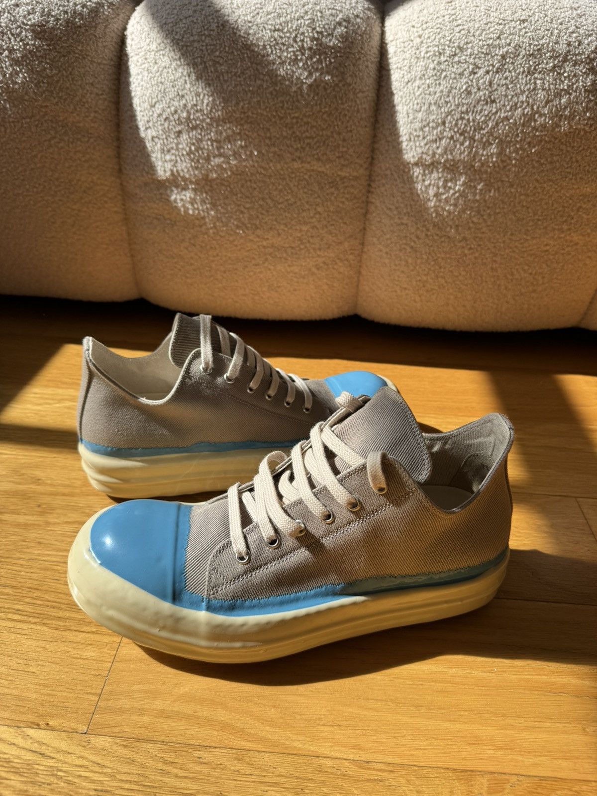 Rick Owens Concordians Ramones ‘Dirty Pearl Light Blue’