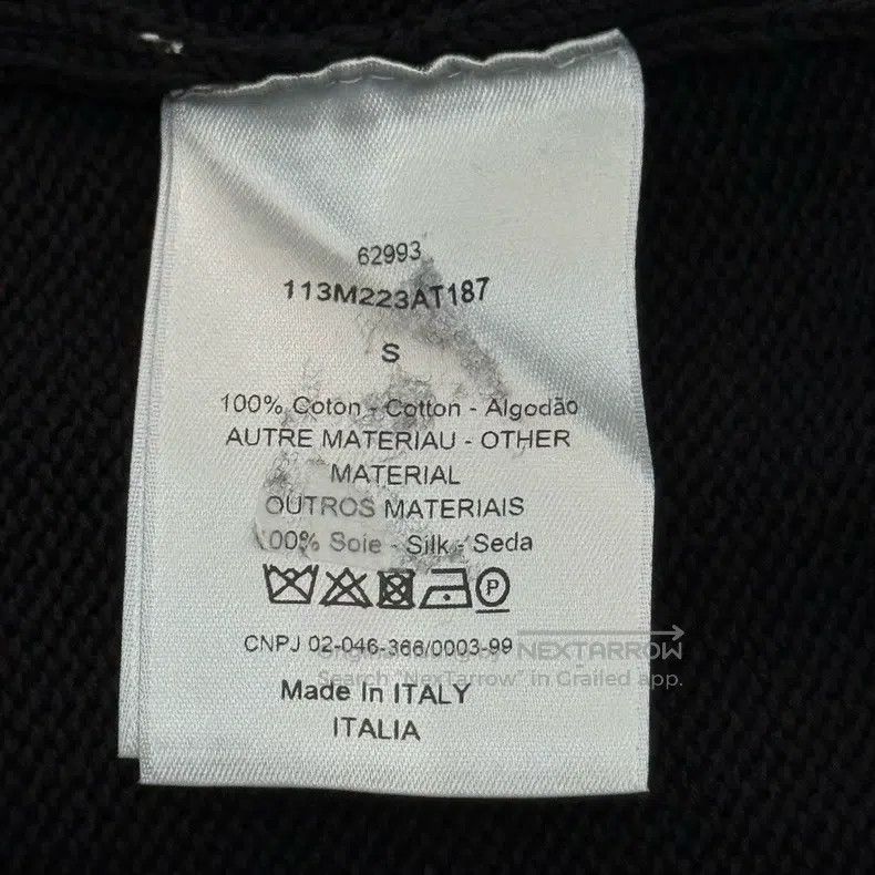 Dior Dior Black sleeve classic logo zipper cardigan coat Size US S / EU 44-46 / 1 - 6 Thumbnail