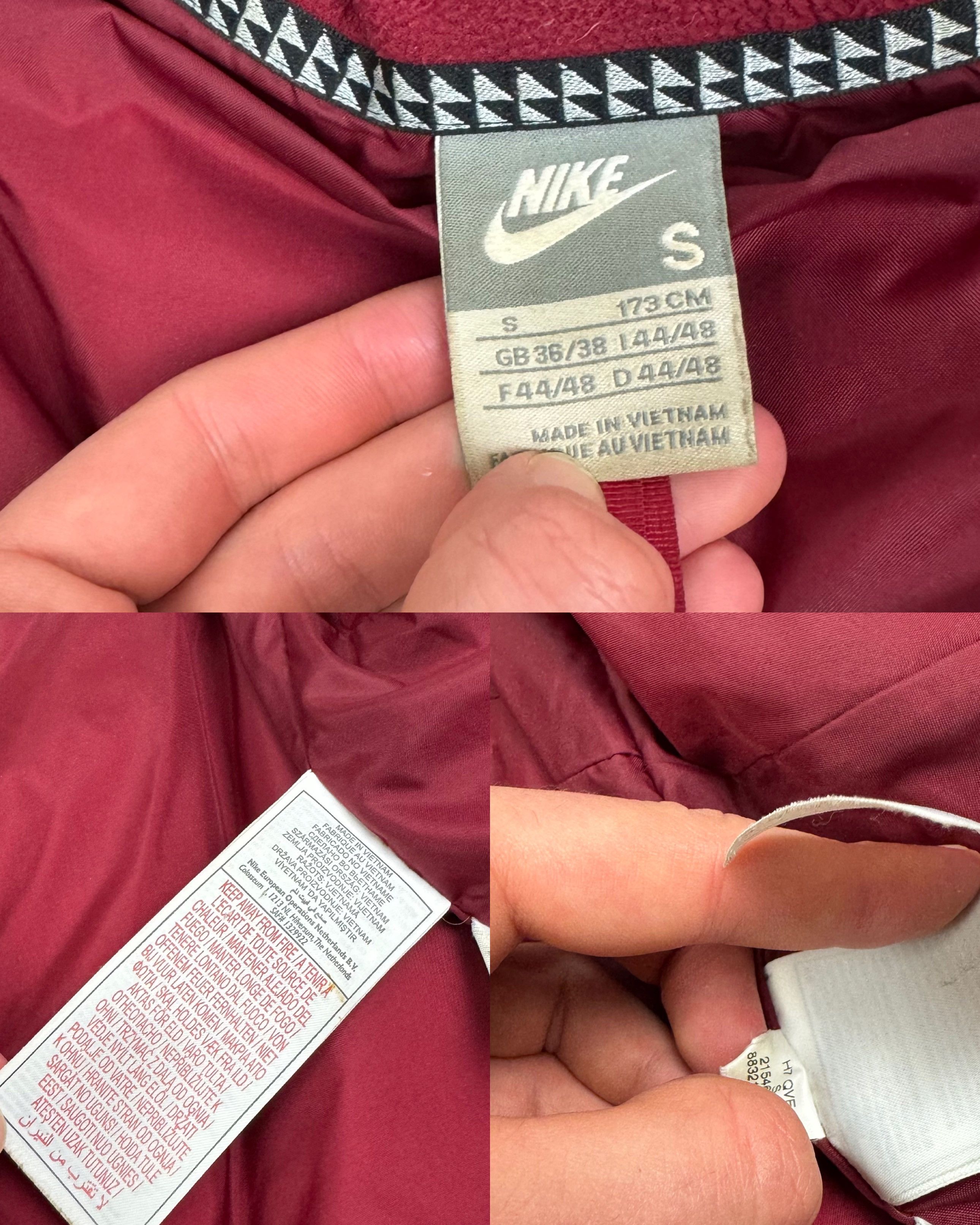 Nike Nike Red Black Solo Swoosh Full Zip Puffer Vest Small Size US S / EU 44-46 / 1 - 2 Thumbnail
