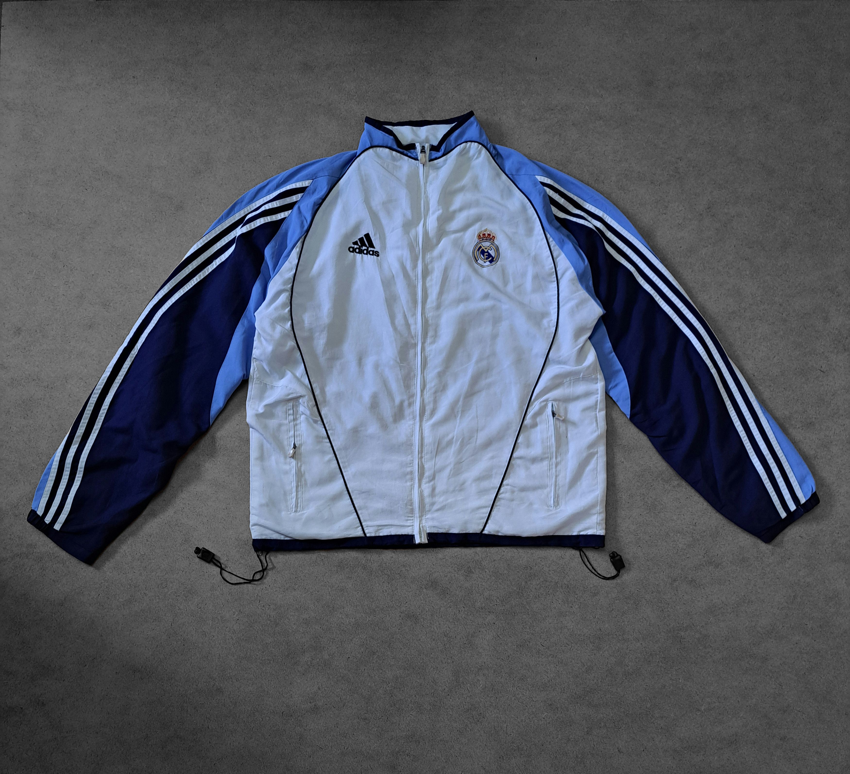 Adidas Real Madrid 2005-06 Track Jacket Football Team Size US L / EU 52-54 / 3 - 1 Thumbnail