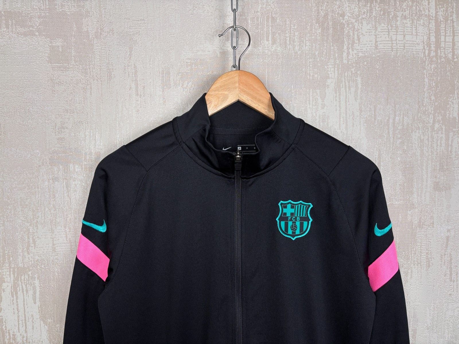 Nike Nike FC Barcelona Dri-Fit Training Soccer Track Jacket Size US S / EU 44-46 / 1 - 3 Thumbnail