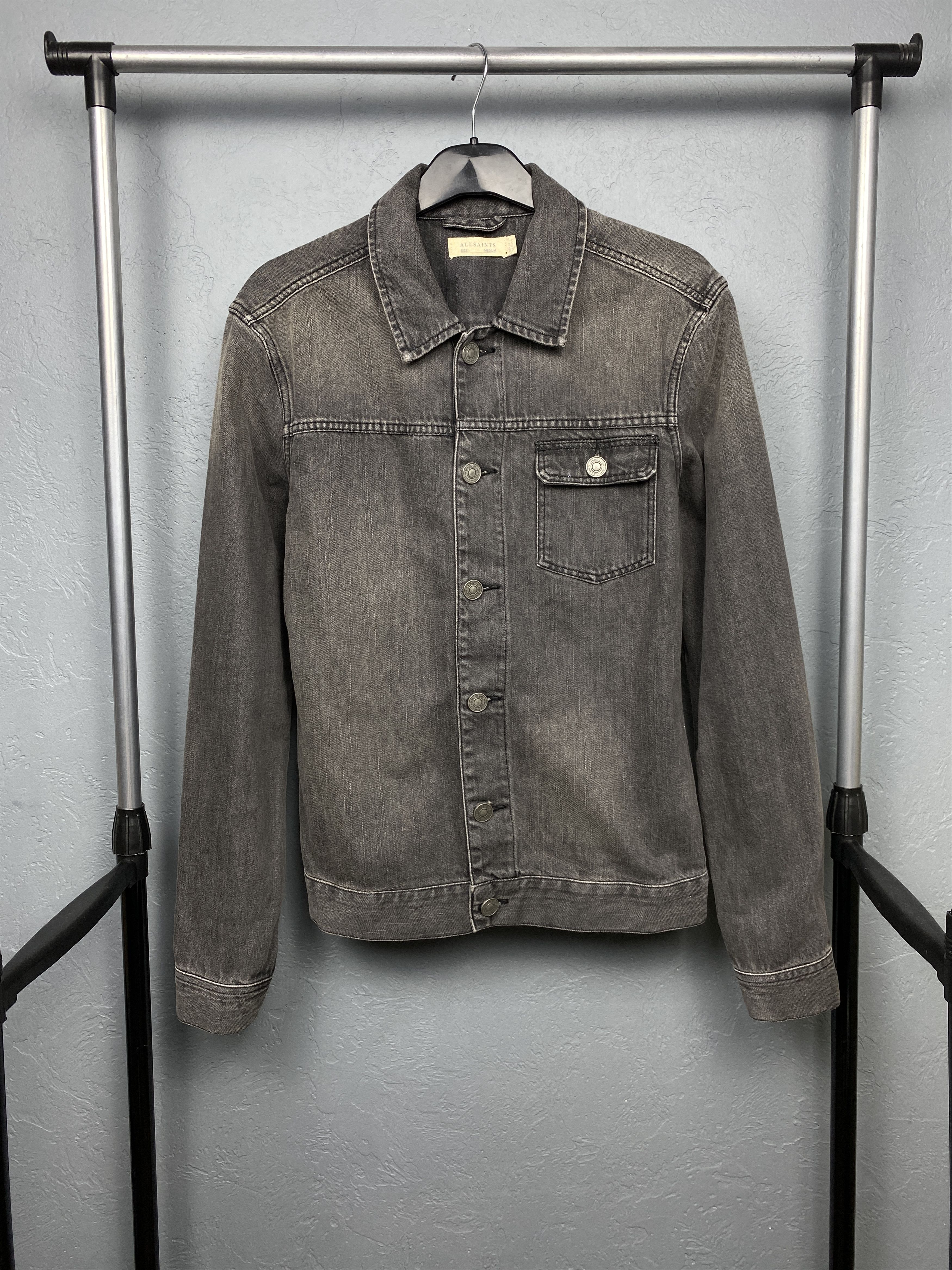 Allsaints Mens Struan Denim Jacket