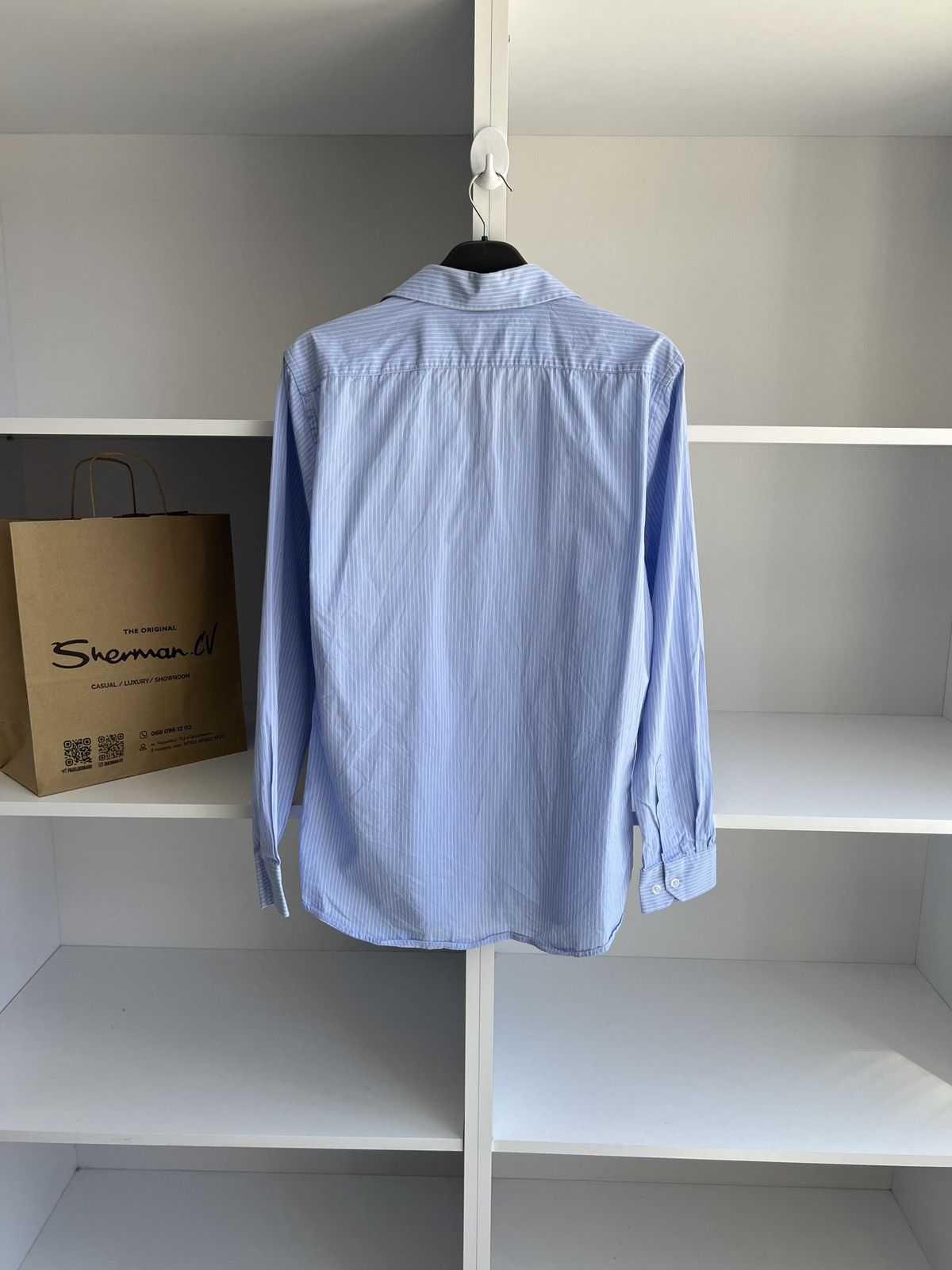 Moschino × Vintage Vintage Moschino Button Up Shirt Size US M / EU 48-50 / 2 - 9 Thumbnail