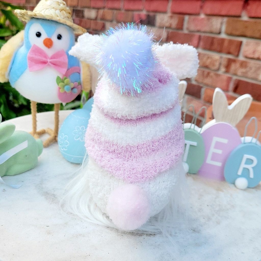 Handmade Easter Bunny Spring Time Gnome Size ONE SIZE - 5 Thumbnail