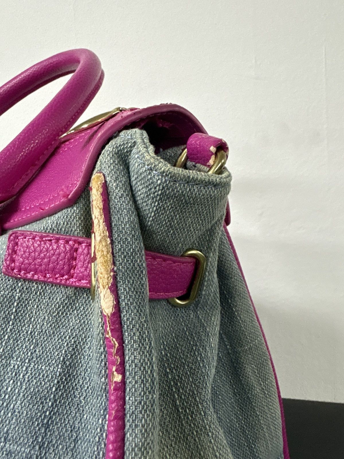 Vintage Levi’s Inspired Birkin bag Custom Made Barbie Style Size ONE SIZE - 10 Thumbnail