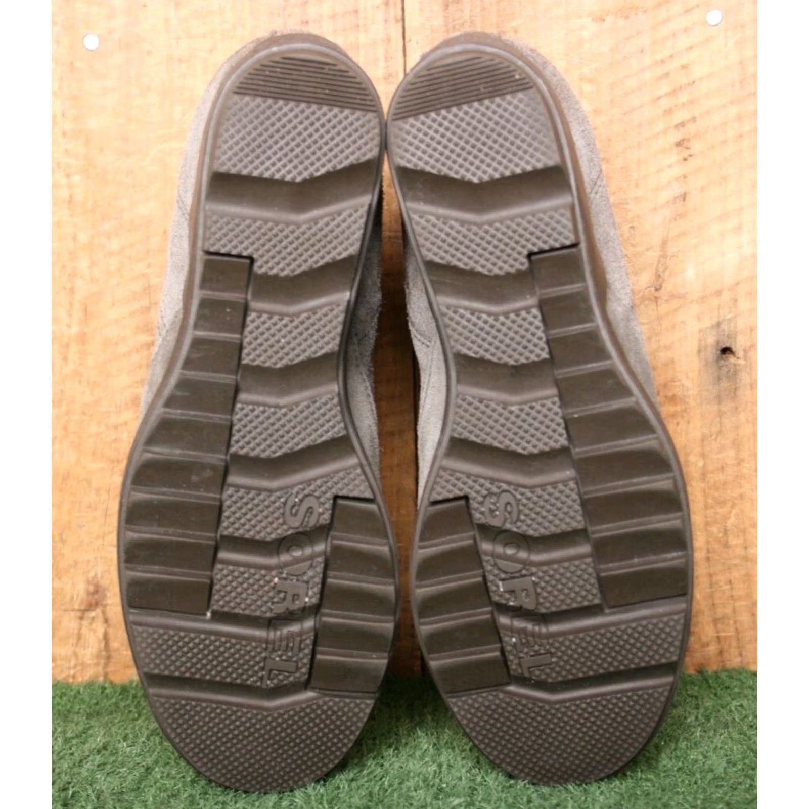 SOREL SOREL Stone Brown Suede Hidden Wedge Heel Ankle Booties Sz. 7 Women Suede Bootie Brown Stone Size US 7 / IT 37 - 5 Thumbnail