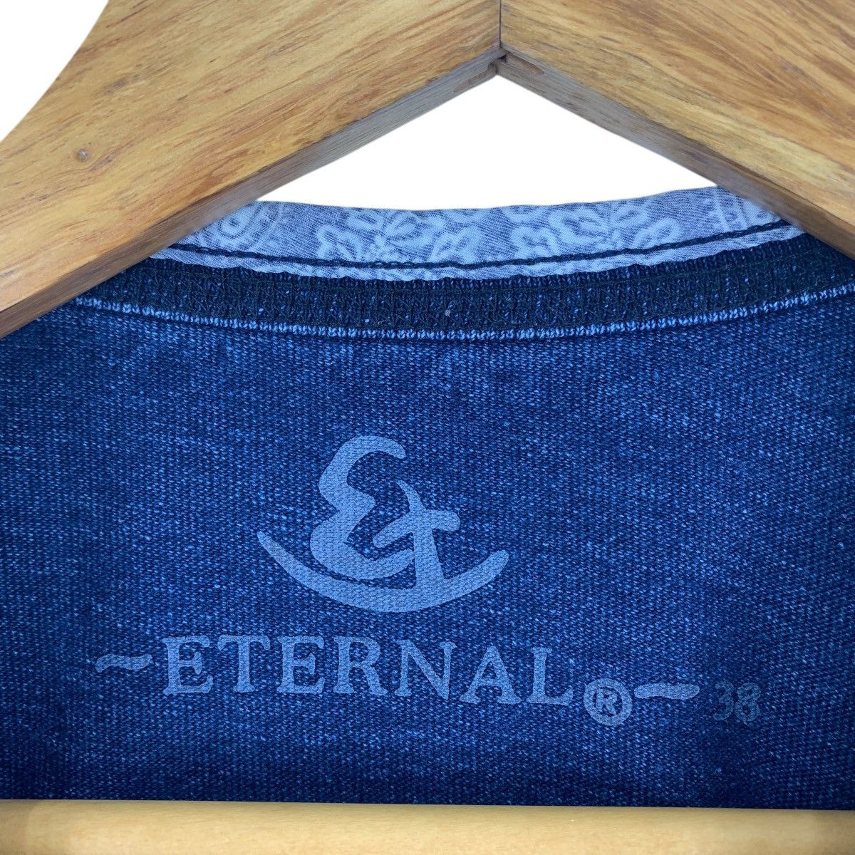 Eternal × Japanese Brand ETERNAL Indigo Blue jeans pocket tee Size US M / EU 48-50 / 2 - 3 Thumbnail