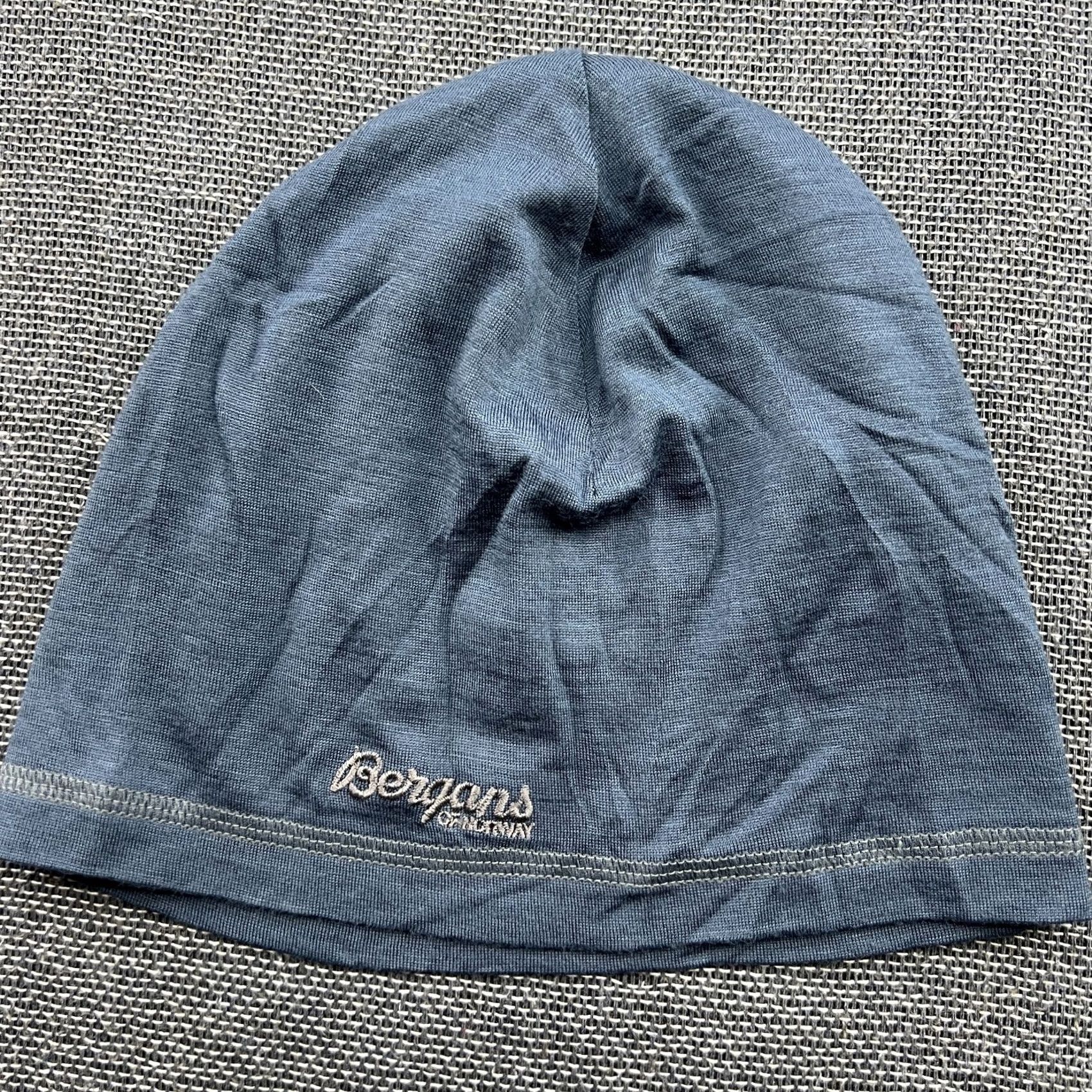 Vintage VINTAGE Bergans Norway Blue Beanie Hat One Size Merino Wool Viscose Lightweight Outdoor Unisex Adults Beanie Mens Womens Boys Girls Size ONE SIZE - 2 Thumbnail