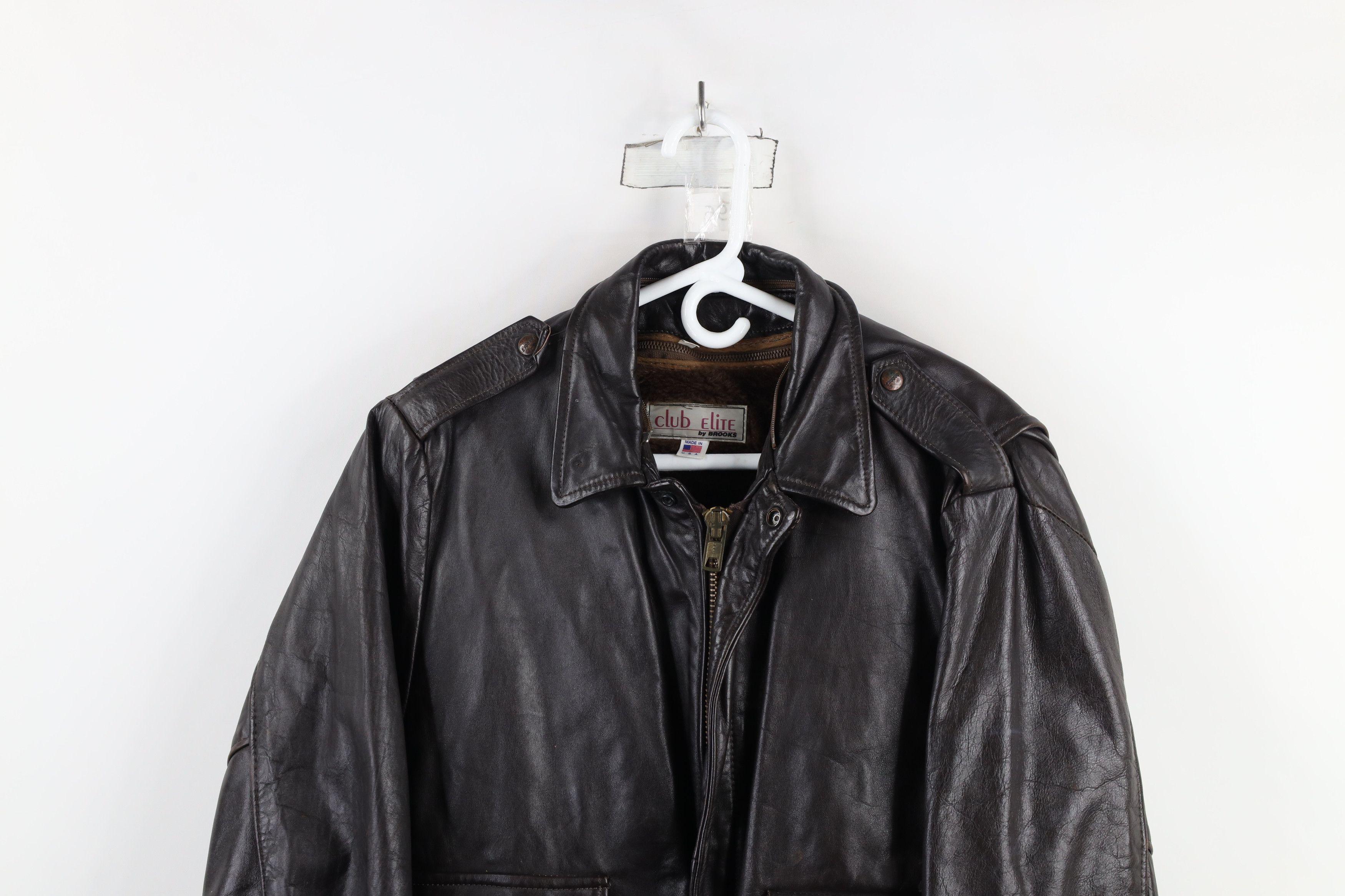 Vintage Vintage 80s Air Brush Military Flight Bomber Jacket USA Size US XL / EU 56 / 4 - 2 Thumbnail