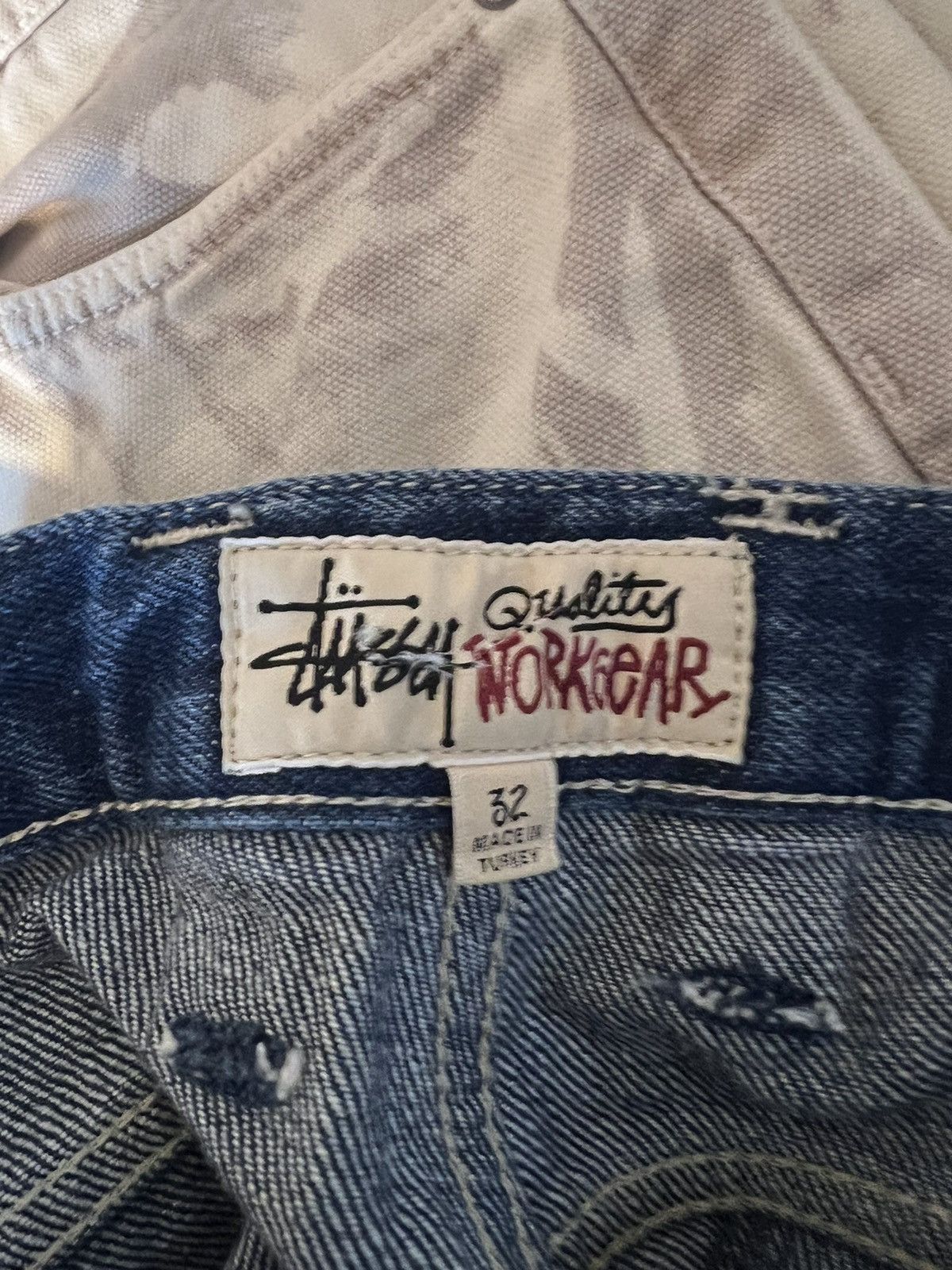 Stussy Stussy Double Knee Workpants blue **RARE** Size US 32 / EU 48 - 5 Thumbnail
