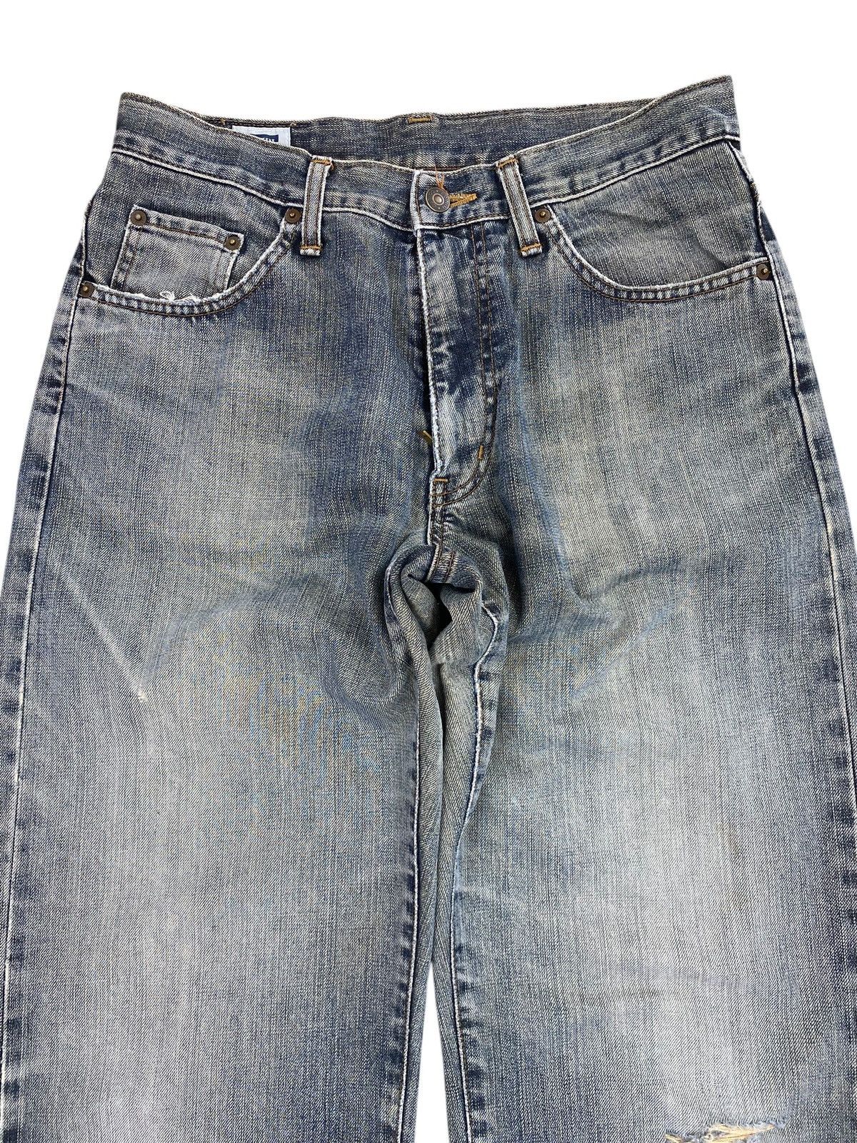 Edwin Edwin 405 Faded Blue Wash Style Loose Jeans Size US 30 / EU 46 - 2 Thumbnail