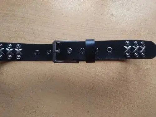 Japanese Brand X Rivet Split Leather Belt Size ONE SIZE - 3 Thumbnail