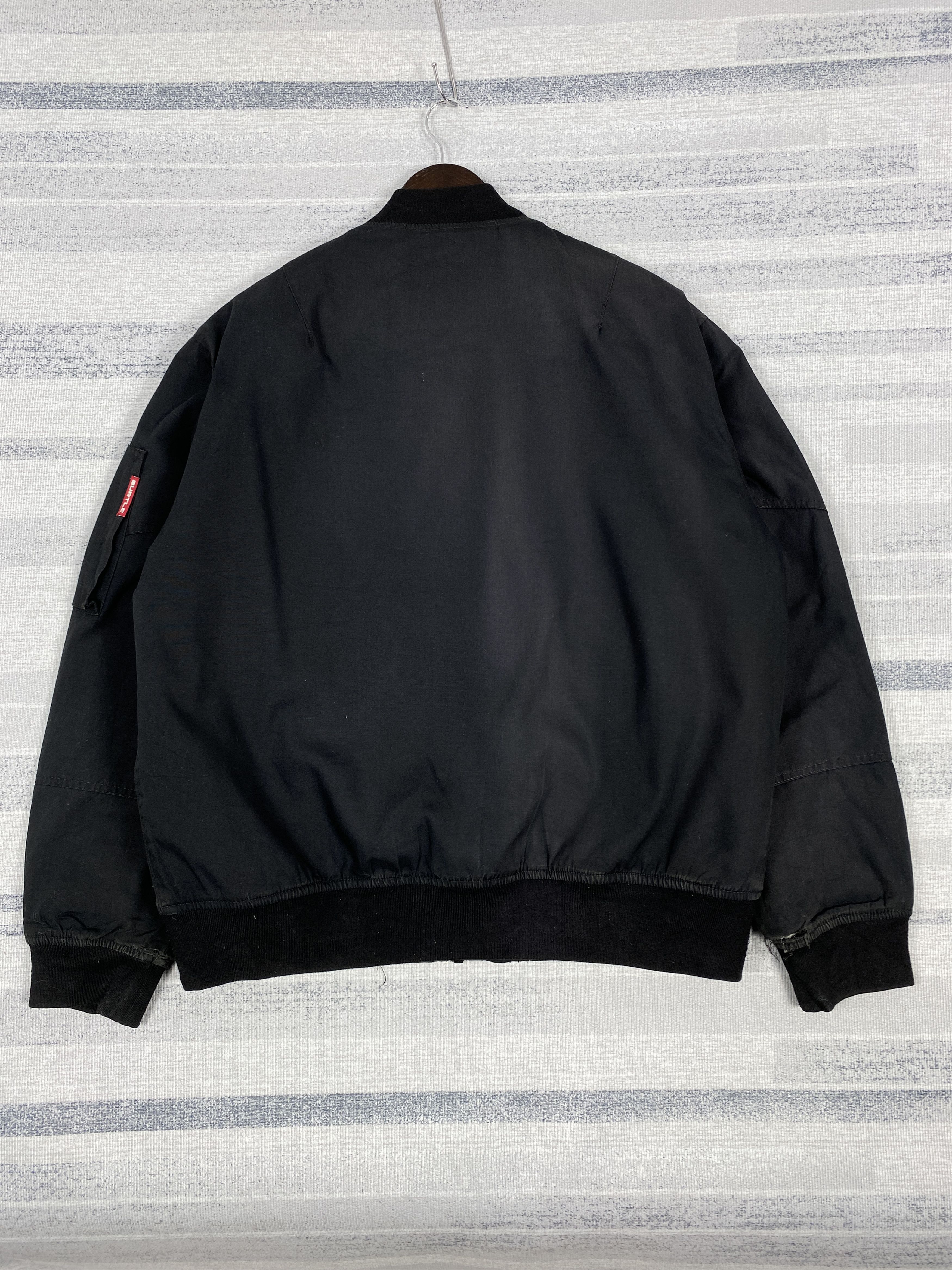 Japanese Brand Vintage Burtle Bombers Jacket K0215 Size US XXL / EU 58 / 5 - 8 Thumbnail