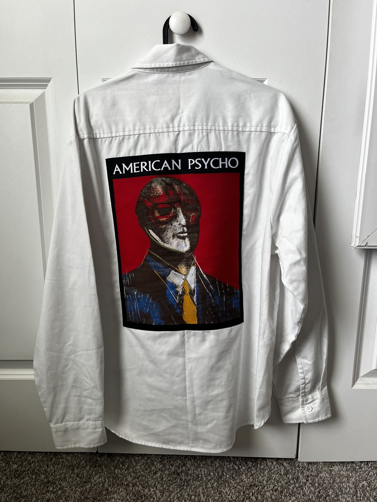 Streetwear × Supreme Supreme American Psycho Work Shirt | Grailed