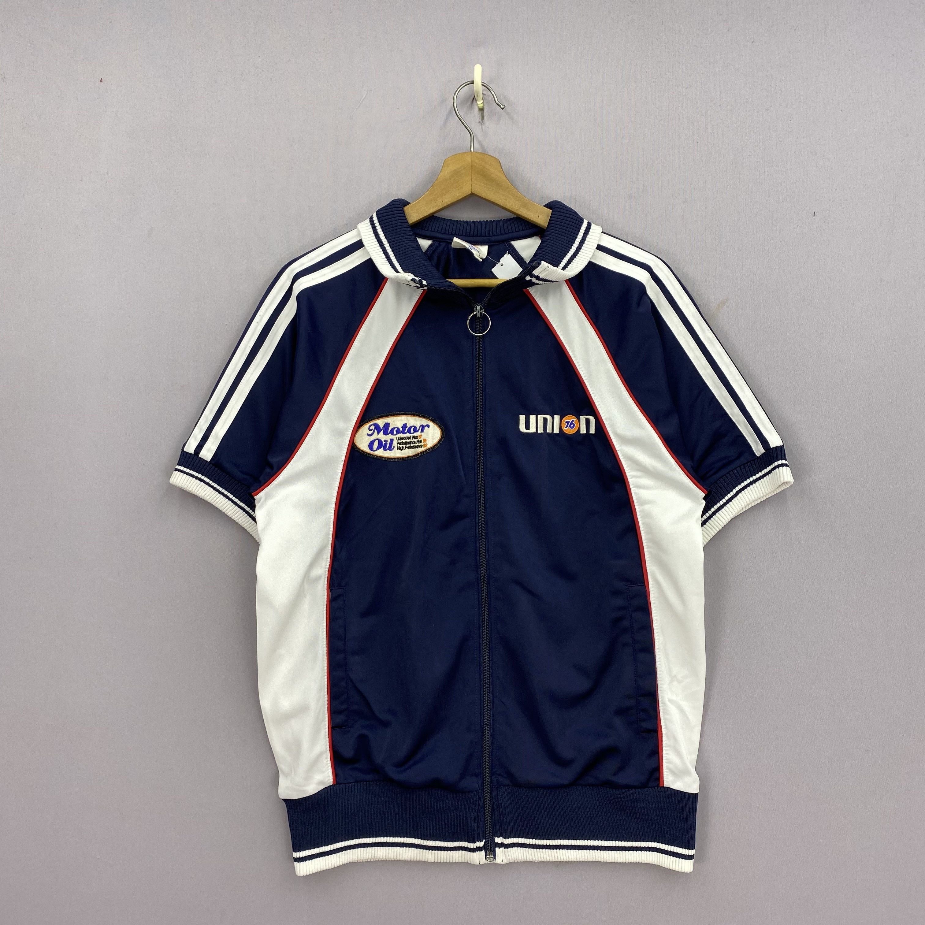 Japanese Brand Vintage 76 Lubricant Zipper Sweater Racing Sweatshirt Size US S / EU 44-46 / 1 - 1 Thumbnail