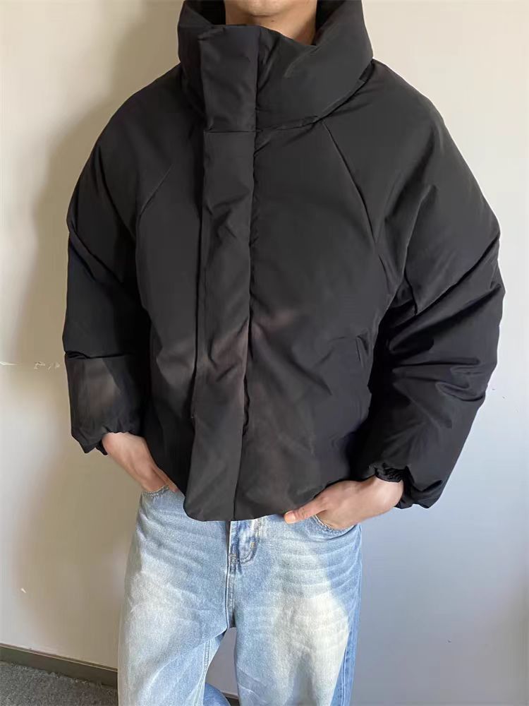 Japanese Brand × Vintage High Street Silhouette Stand Collar Cotton Short Jacket Size US L / EU 52-54 / 3 - 1 Thumbnail