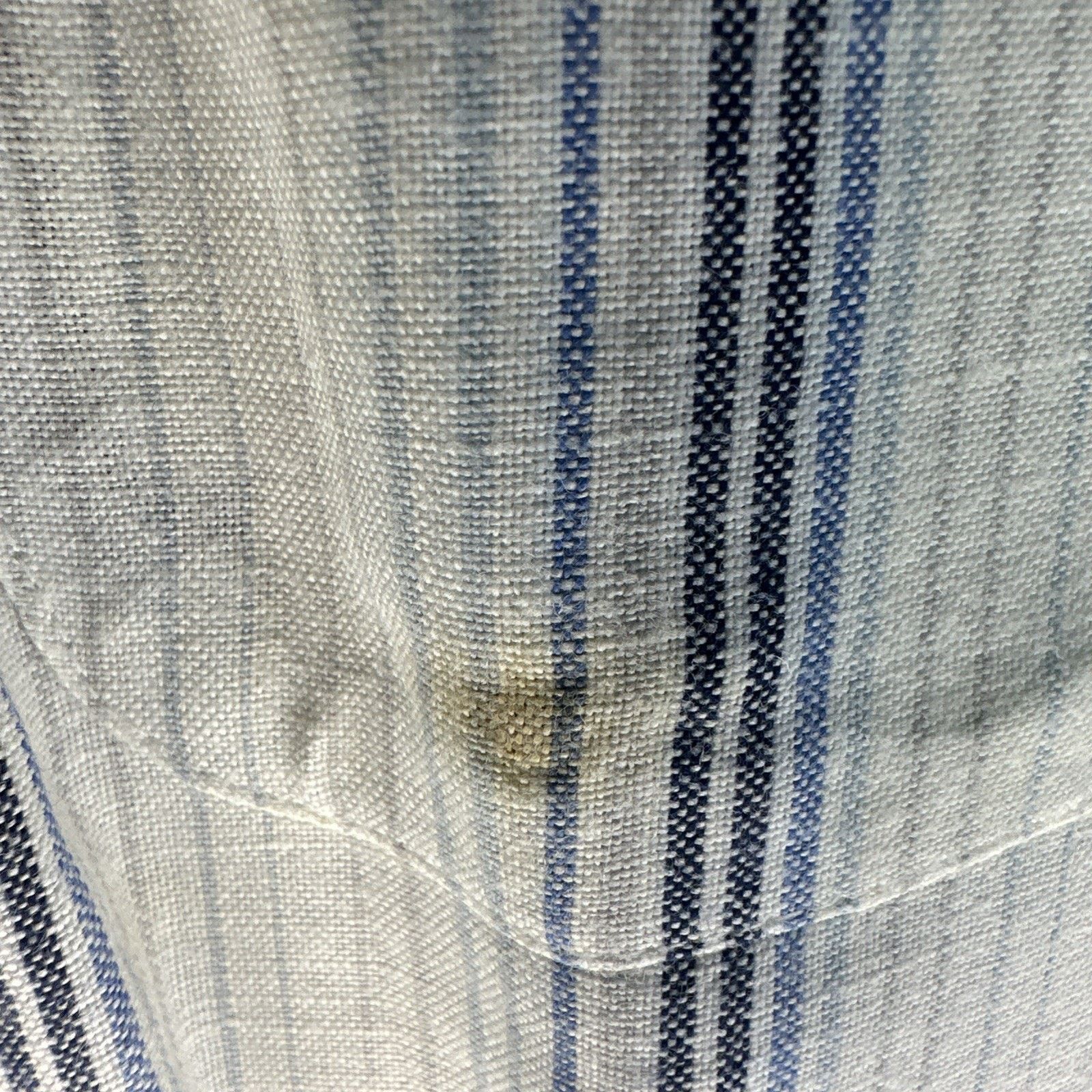 Club Room Club Room Men's Cotton Shirt, White and blue Striped Size XL Size US XL / EU 56 / 4 - 4 Thumbnail