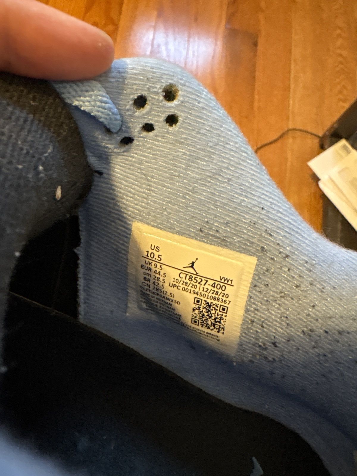 Jordan Brand Air jordan 4 unc Size US 10.5 / EU 43-44 - 7 Thumbnail