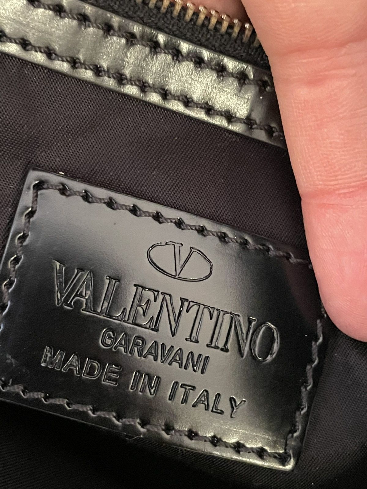 Valentino Valentino Garavani men’s RockStudded pouch Size ONE SIZE - 14 Thumbnail